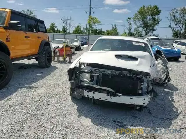 14 fotografías del automóvil dañado 2C3CDZJG1NH227027 DODGE CHALLENGER 2022