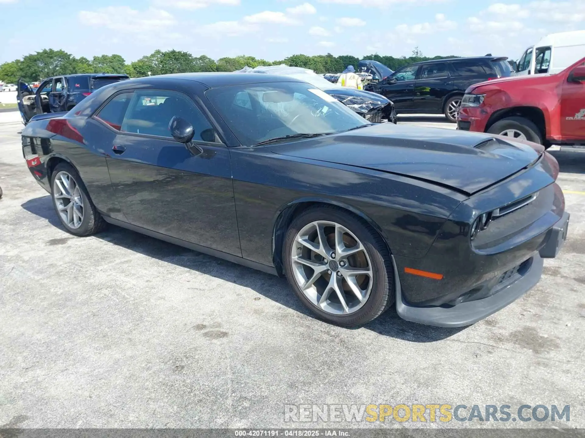 1 fotografías del automóvil dañado 2C3CDZJG1NH237606 DODGE CHALLENGER 2022