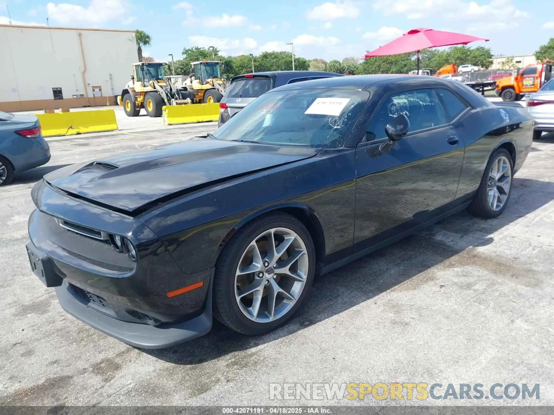 2 fotografías del automóvil dañado 2C3CDZJG1NH237606 DODGE CHALLENGER 2022
