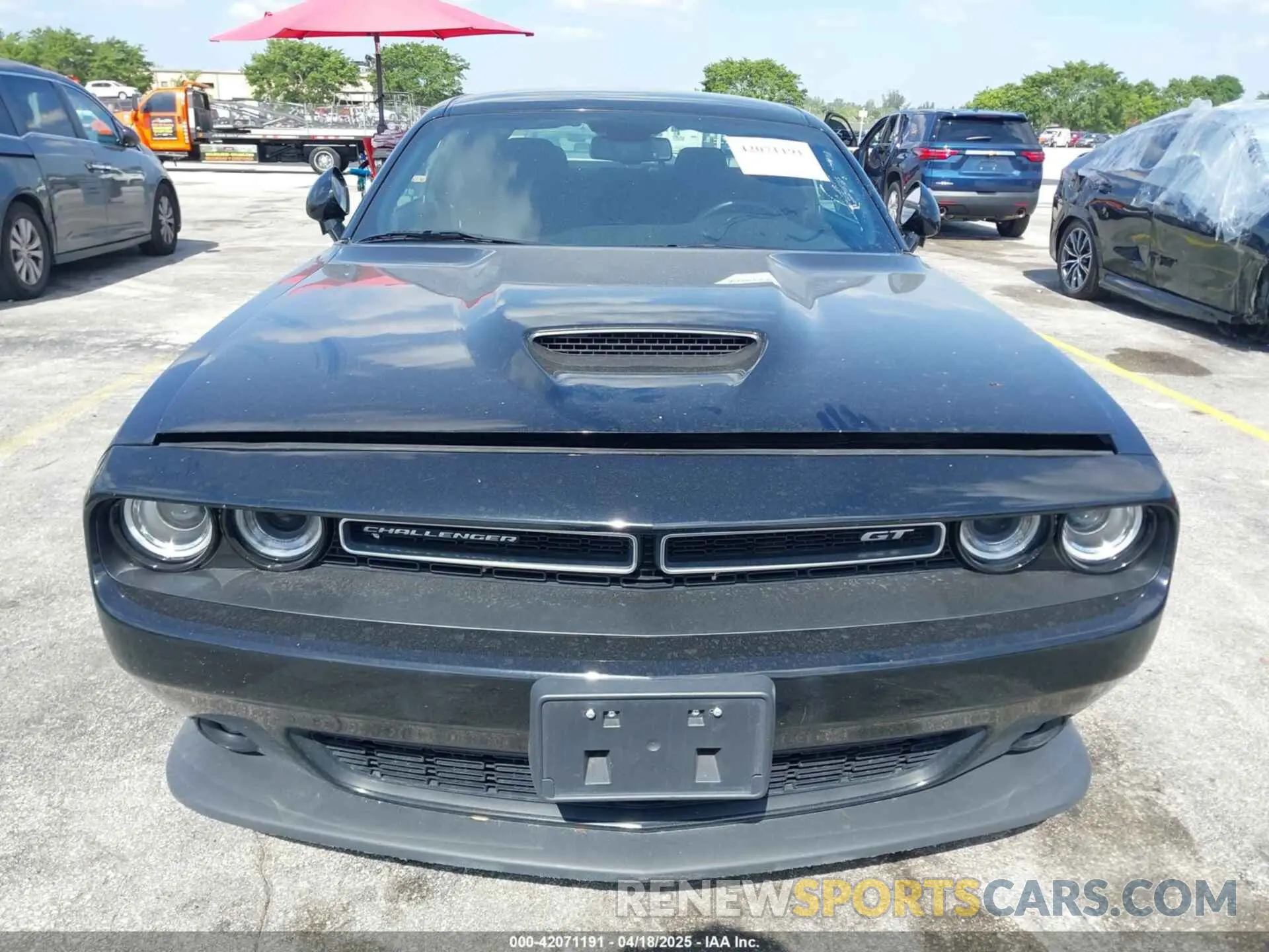 6 fotografías del automóvil dañado 2C3CDZJG1NH237606 DODGE CHALLENGER 2022