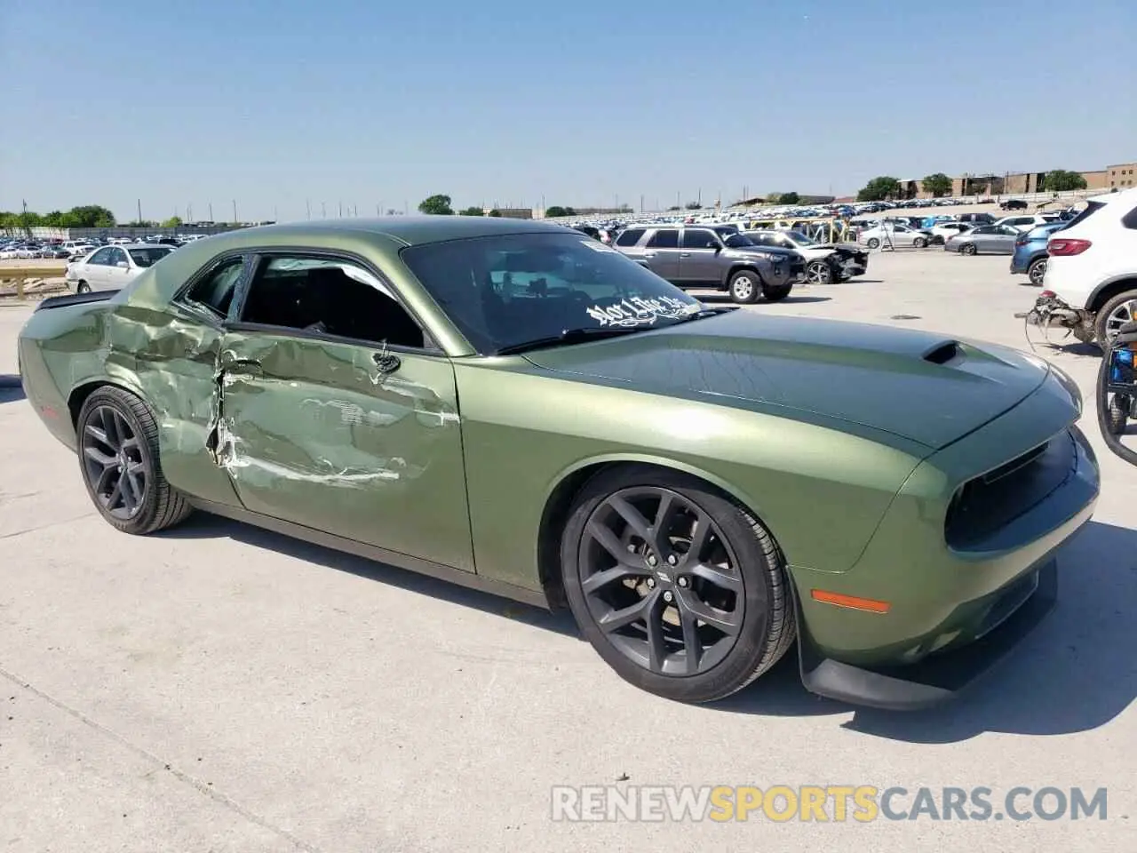 4 fotografías del automóvil dañado 2C3CDZJG3NH118293 DODGE CHALLENGER 2022