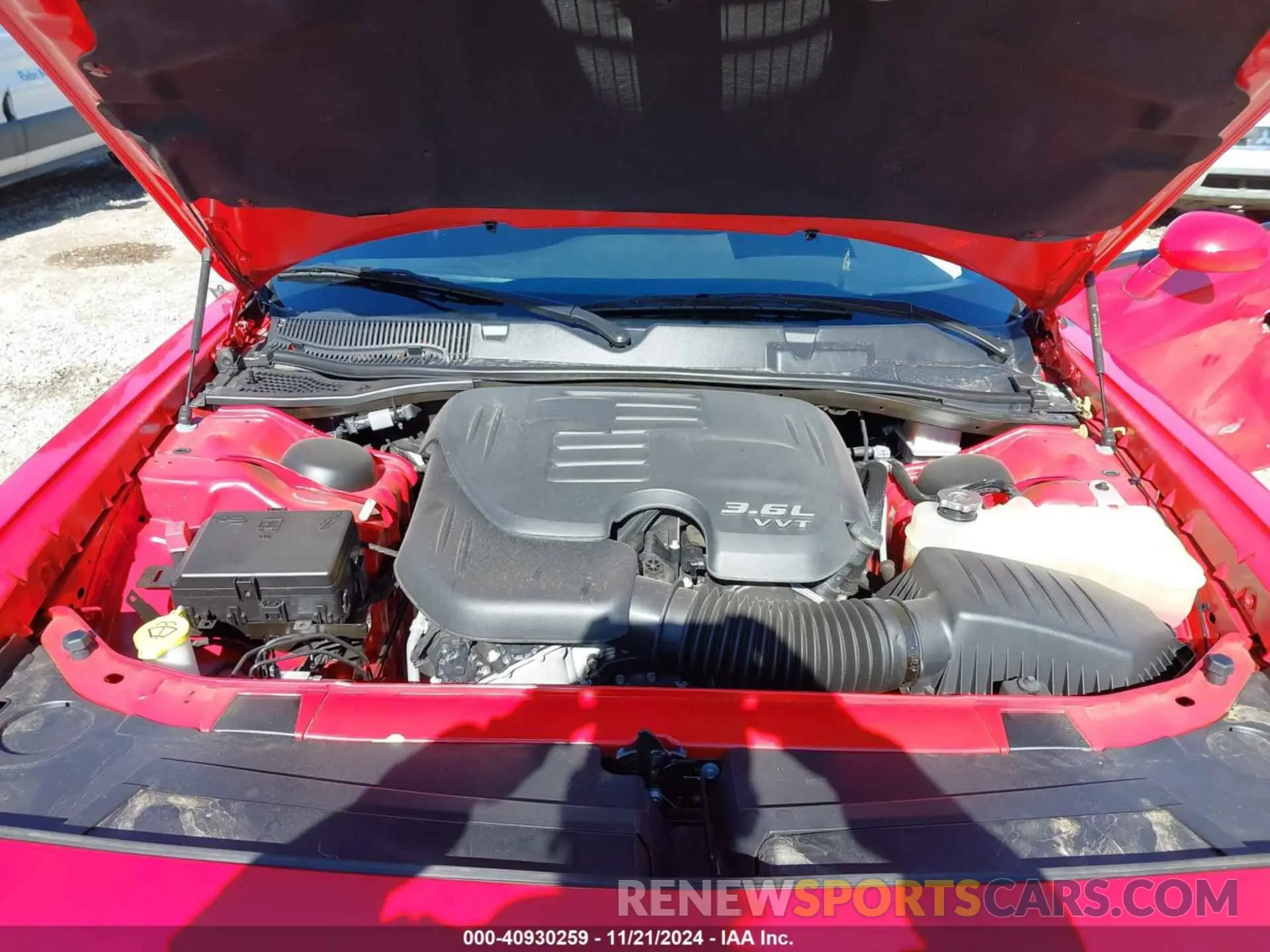 10 fotografías del automóvil dañado 2C3CDZJG3NH164125 DODGE CHALLENGER 2022
