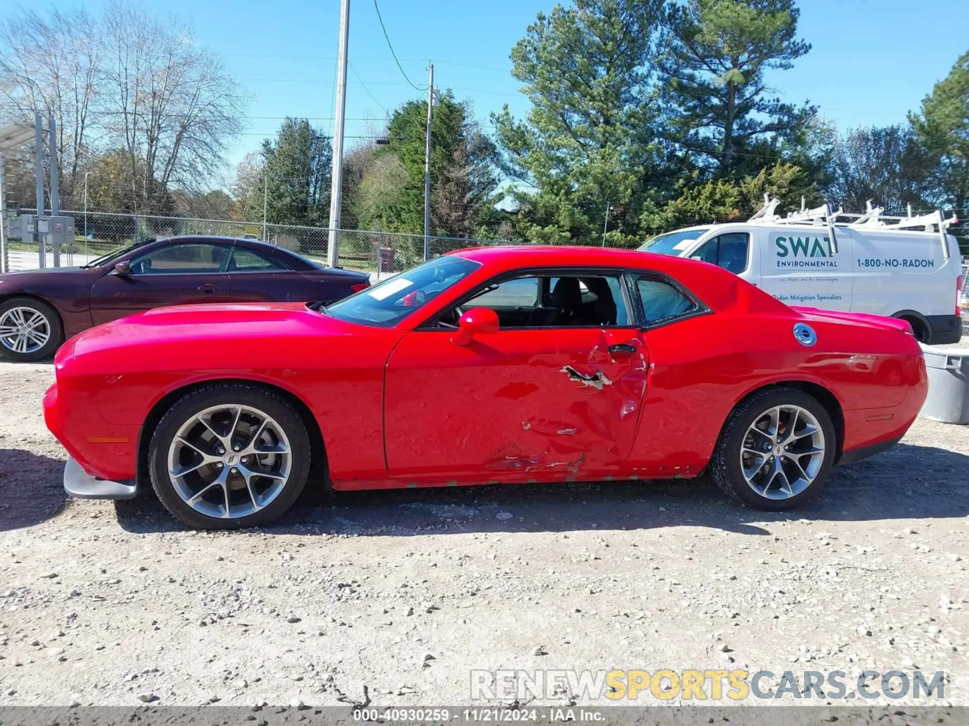 14 fotografías del automóvil dañado 2C3CDZJG3NH164125 DODGE CHALLENGER 2022