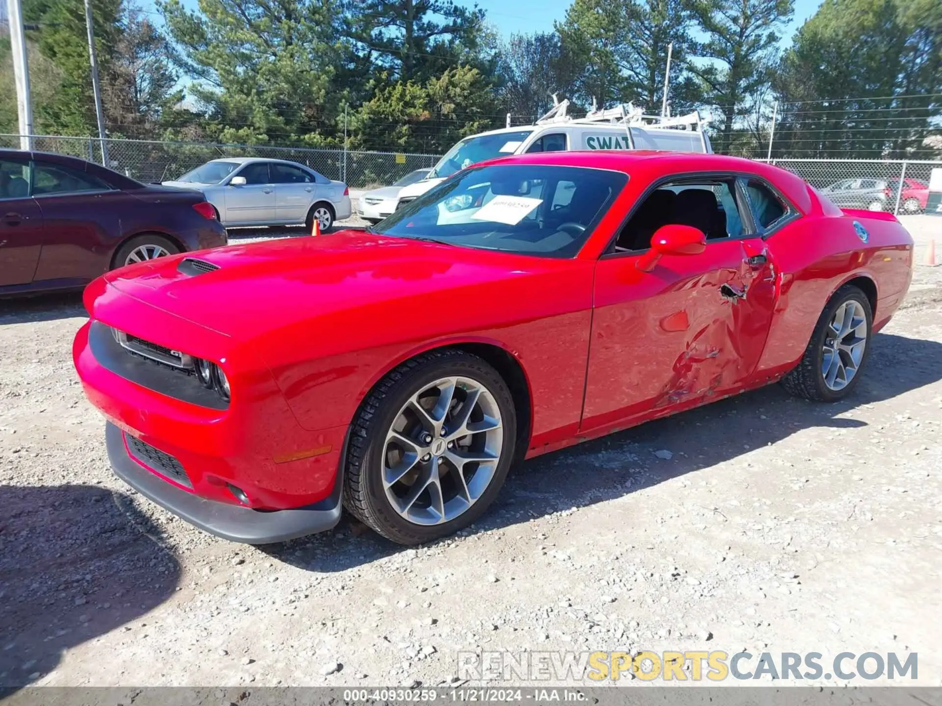 2 fotografías del automóvil dañado 2C3CDZJG3NH164125 DODGE CHALLENGER 2022