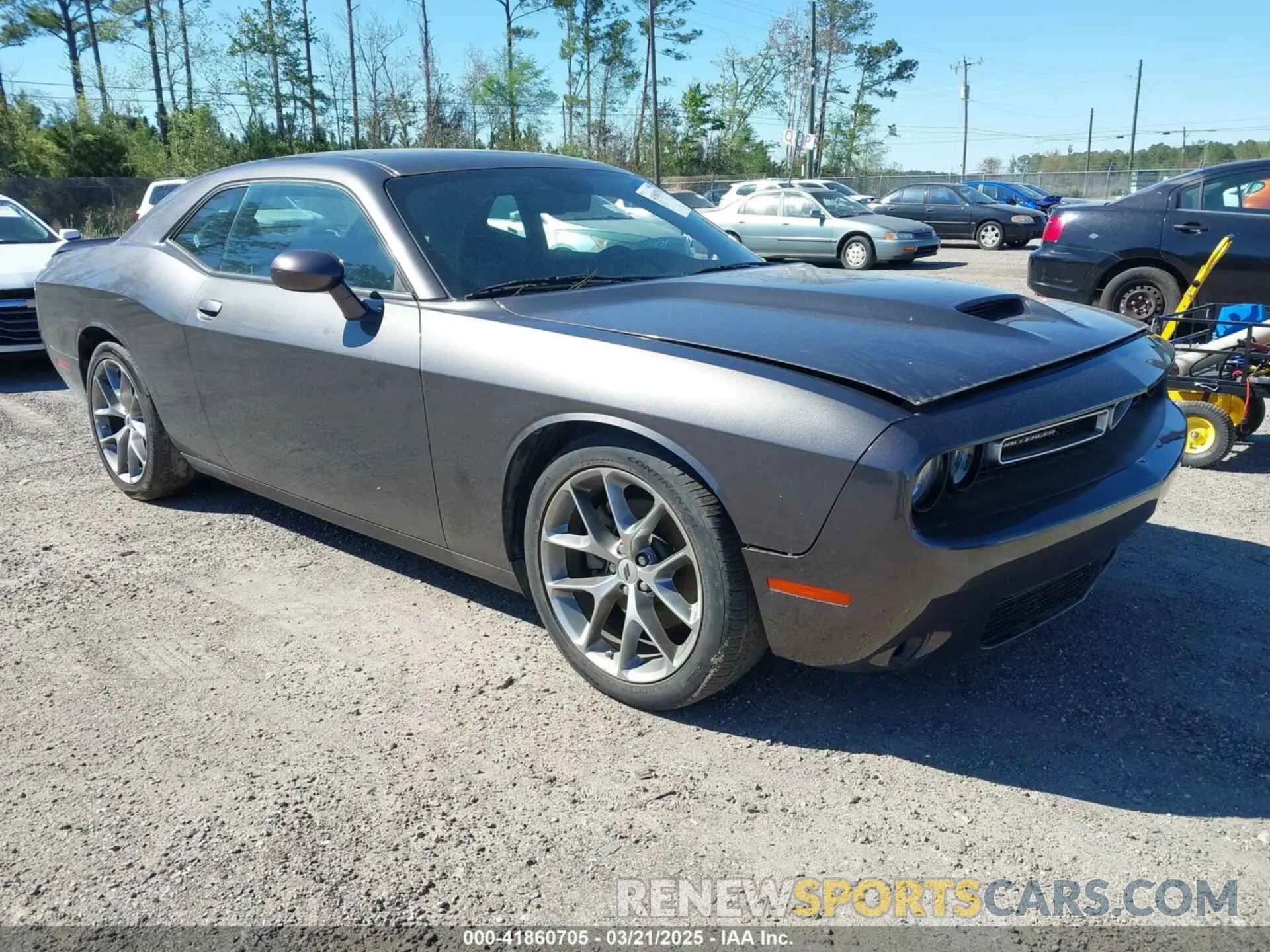1 fotografías del automóvil dañado 2C3CDZJG3NH233217 DODGE CHALLENGER 2022
