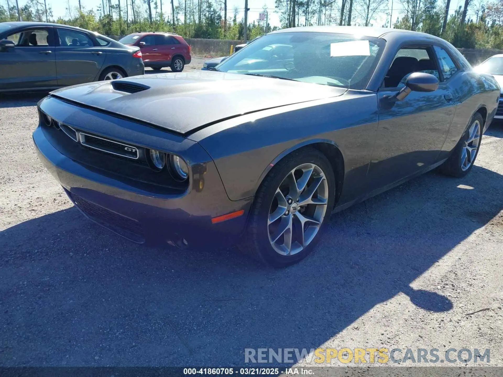 2 fotografías del automóvil dañado 2C3CDZJG3NH233217 DODGE CHALLENGER 2022