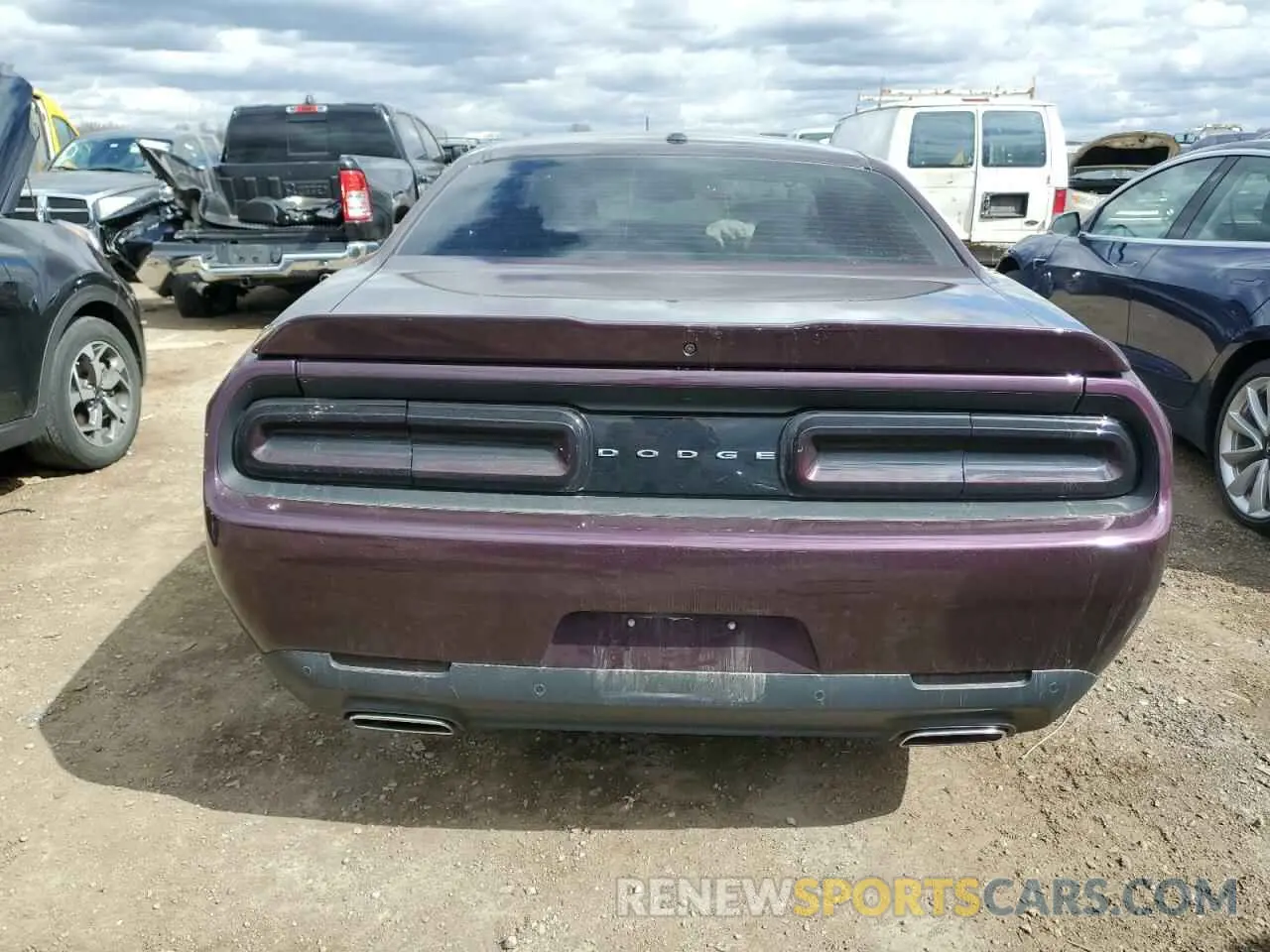 6 fotografías del automóvil dañado 2C3CDZJG3NH237946 DODGE CHALLENGER 2022