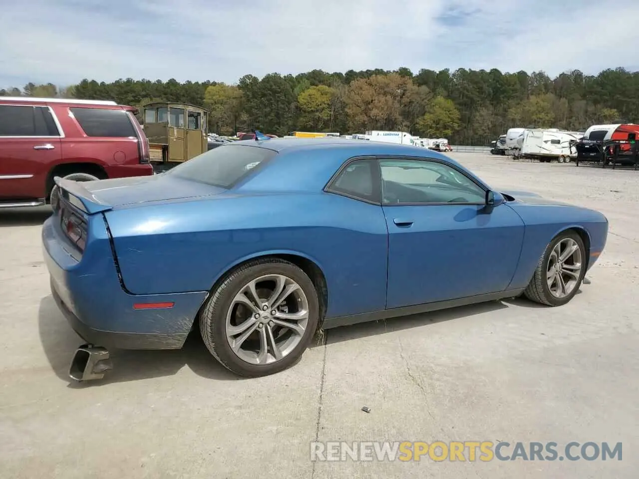 3 fotografías del automóvil dañado 2C3CDZJG4NH109358 DODGE CHALLENGER 2022