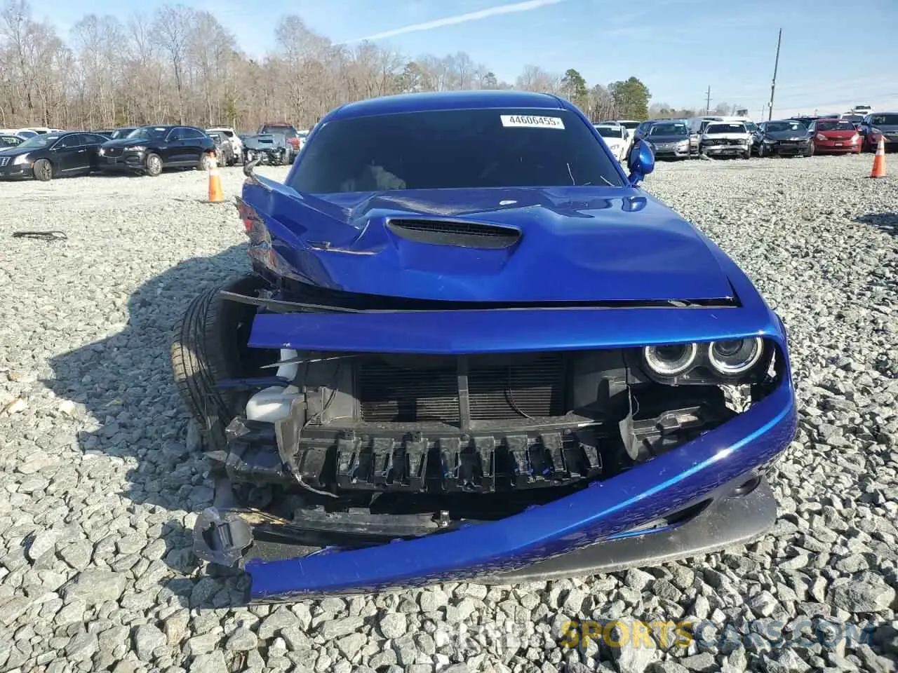 5 fotografías del automóvil dañado 2C3CDZJG4NH151271 DODGE CHALLENGER 2022