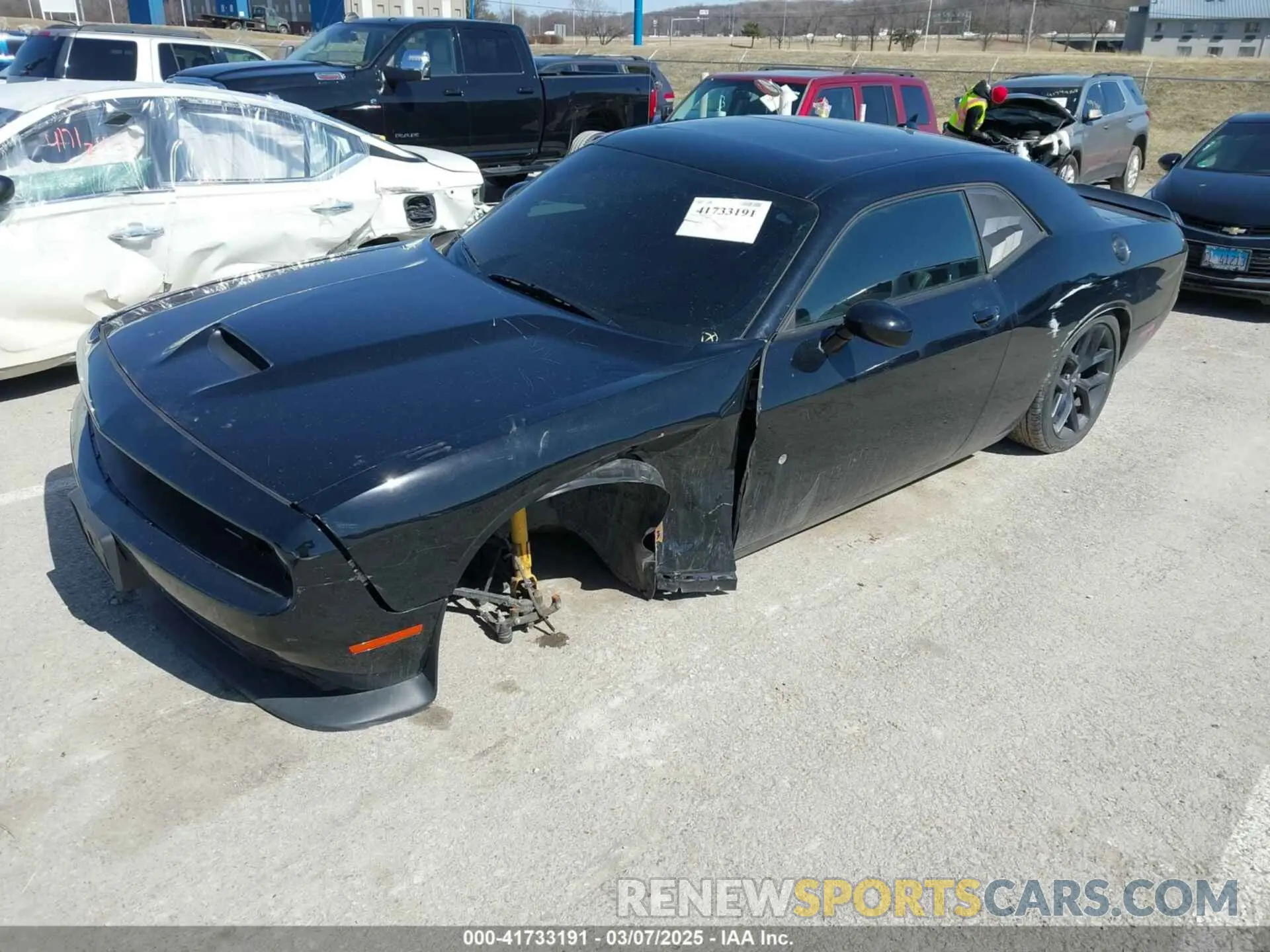 2 fotografías del automóvil dañado 2C3CDZJG4NH192127 DODGE CHALLENGER 2022