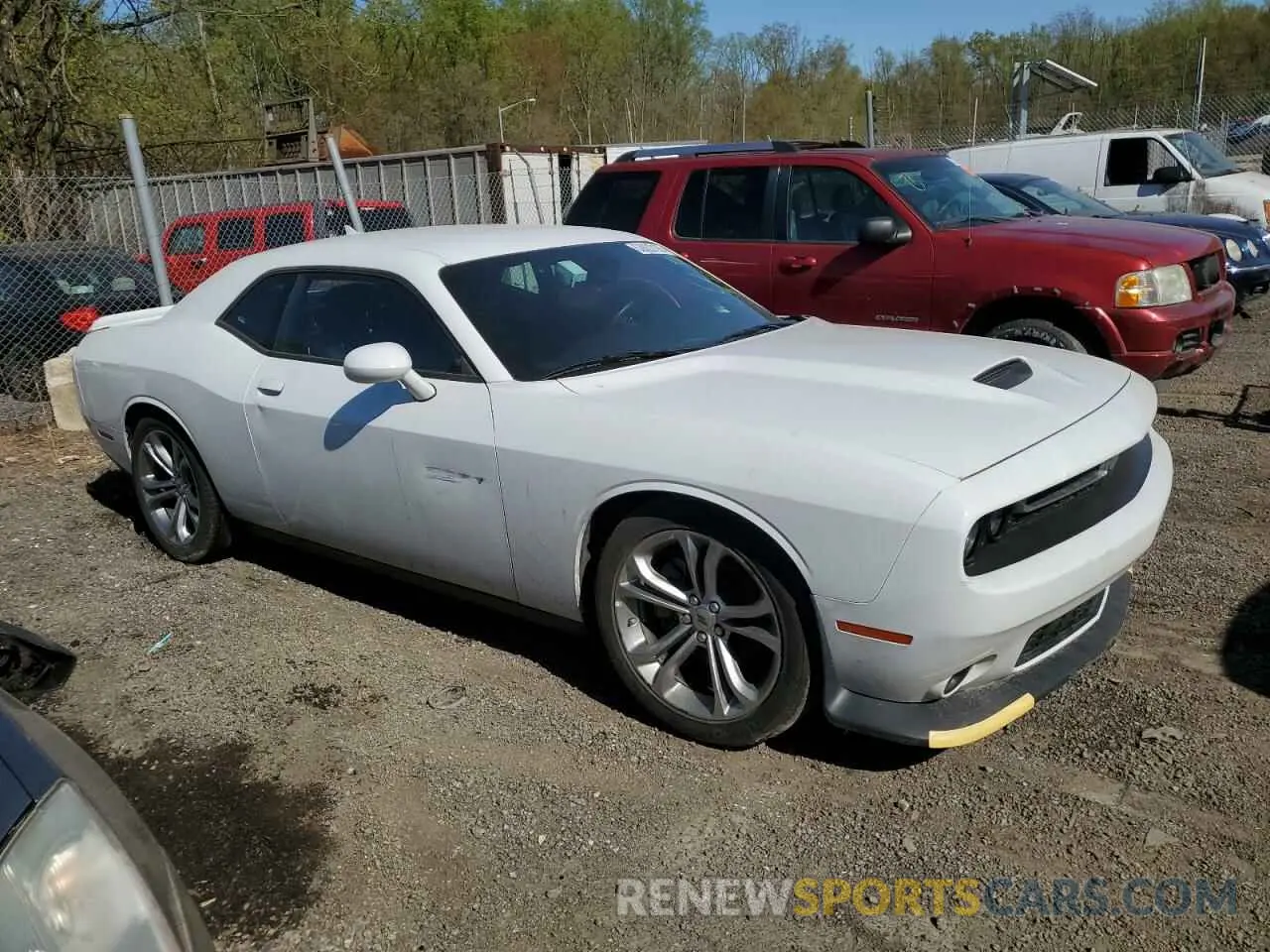 4 fotografías del automóvil dañado 2C3CDZJG4NH233663 DODGE CHALLENGER 2022