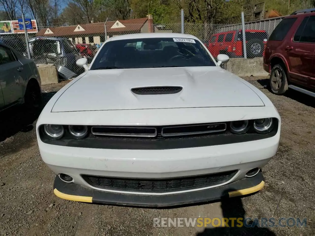 5 fotografías del automóvil dañado 2C3CDZJG4NH233663 DODGE CHALLENGER 2022