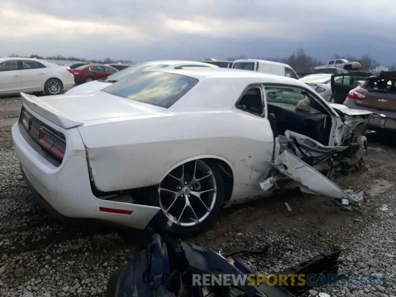3 fotografías del automóvil dañado 2C3CDZJG6NH181615 DODGE CHALLENGER 2022