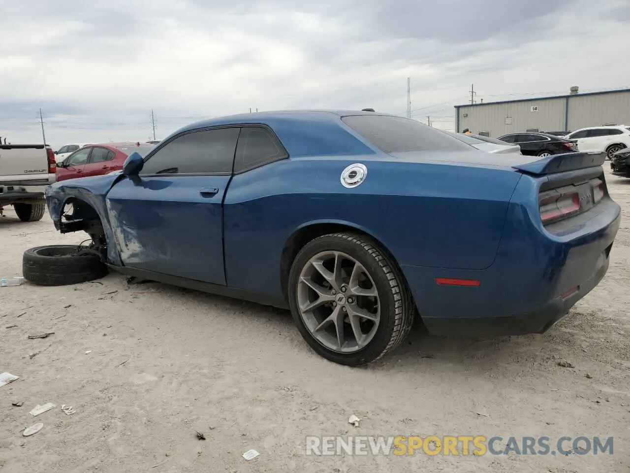 2 fotografías del automóvil dañado 2C3CDZJG7NH268519 DODGE CHALLENGER 2022