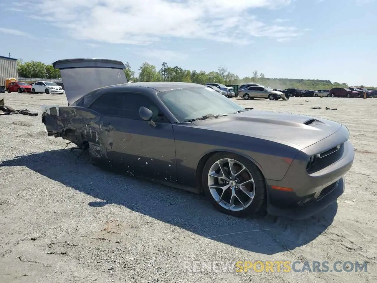 4 fotografías del automóvil dañado 2C3CDZJG8NH143559 DODGE CHALLENGER 2022