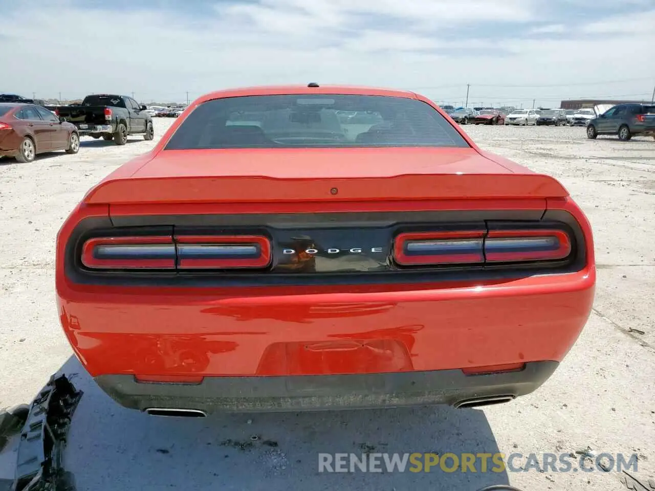 6 fotografías del automóvil dañado 2C3CDZJG9NH124616 DODGE CHALLENGER 2022