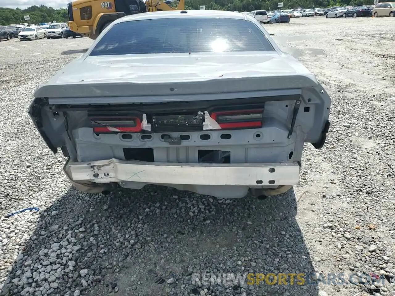 6 fotografías del automóvil dañado 2C3CDZJG9NH237708 DODGE CHALLENGER 2022