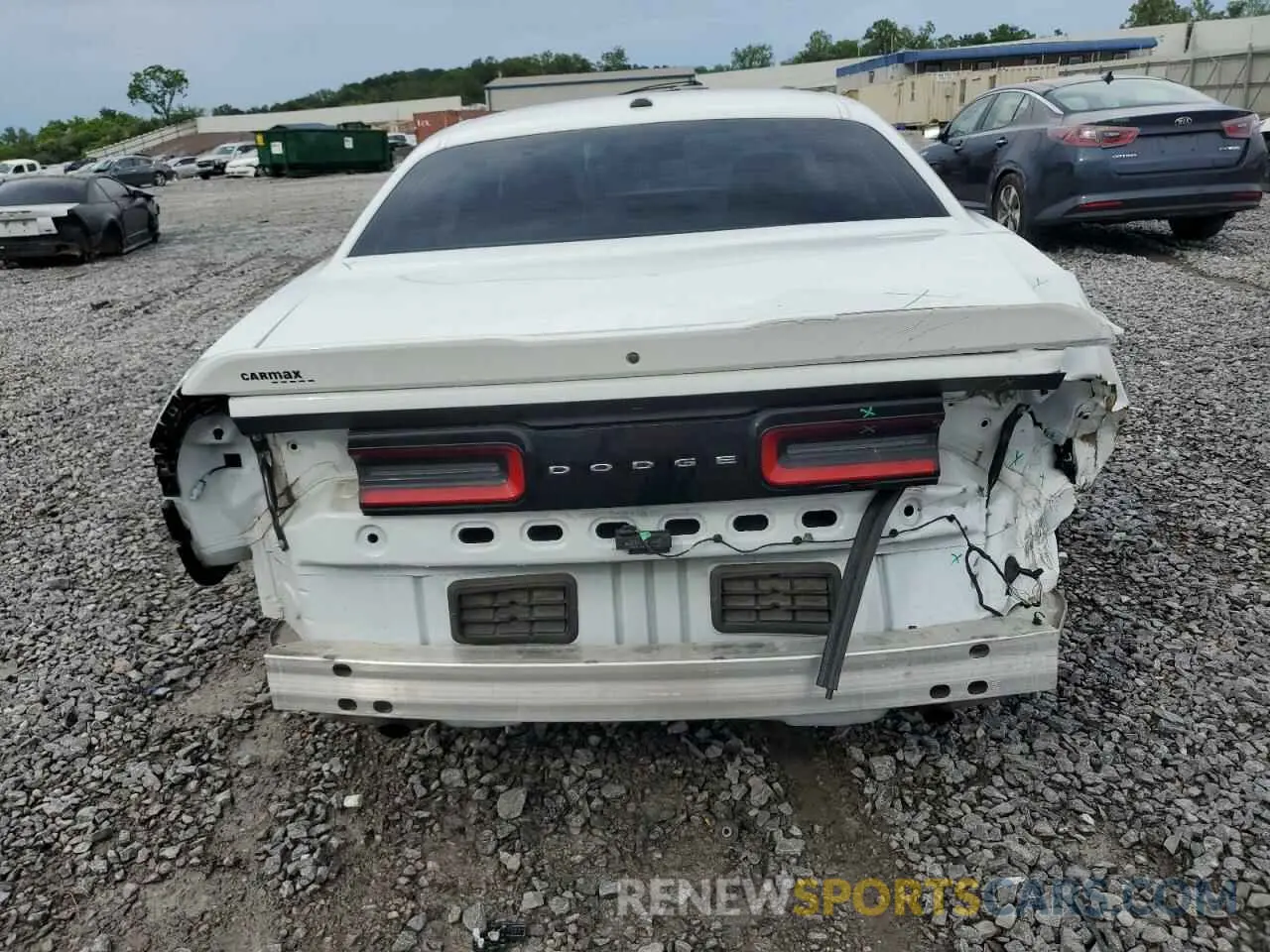6 fotografías del automóvil dañado 2C3CDZJGXNH237524 DODGE CHALLENGER 2022