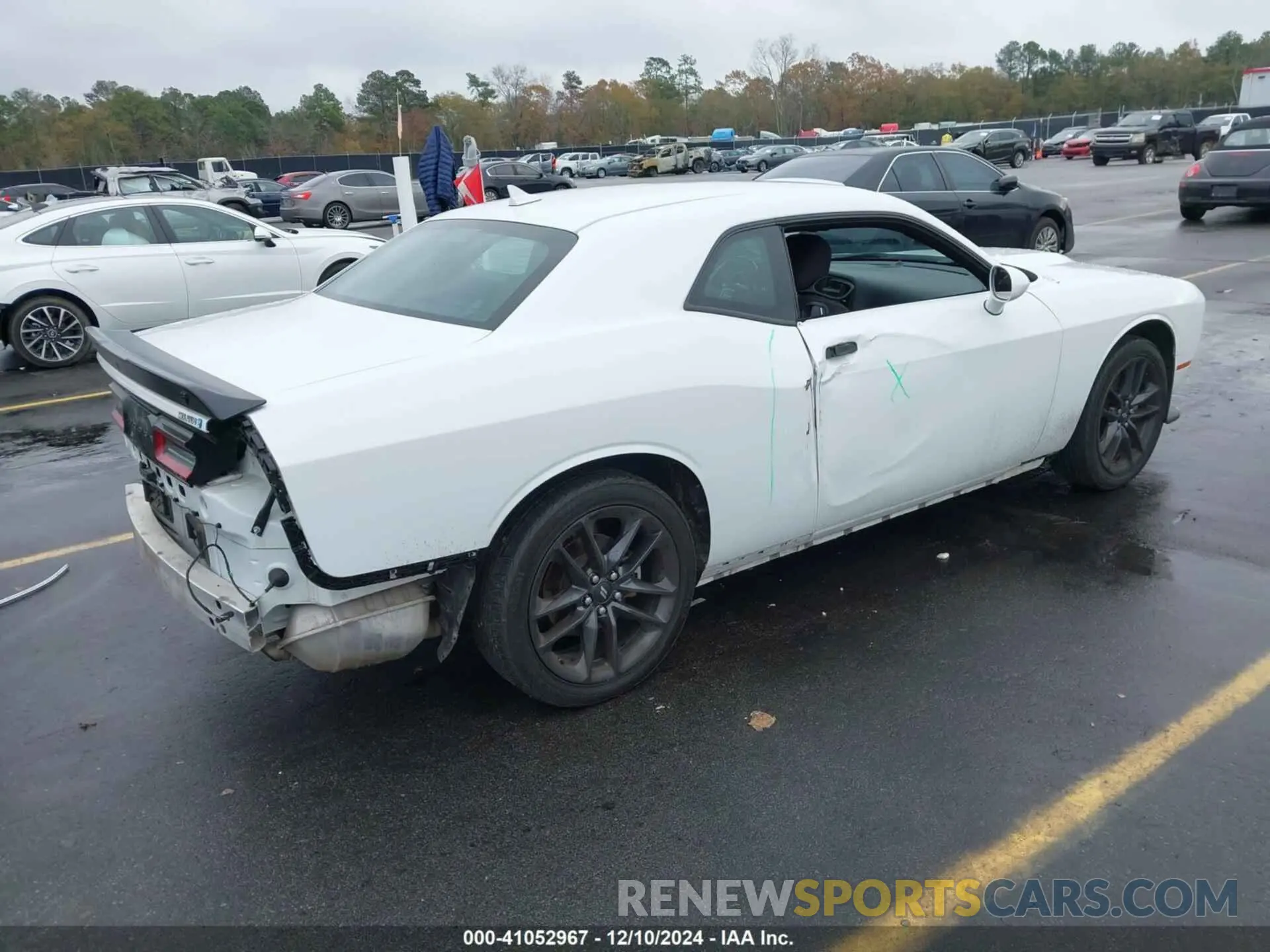 4 fotografías del automóvil dañado 2C3CDZKG2NH156712 DODGE CHALLENGER 2022