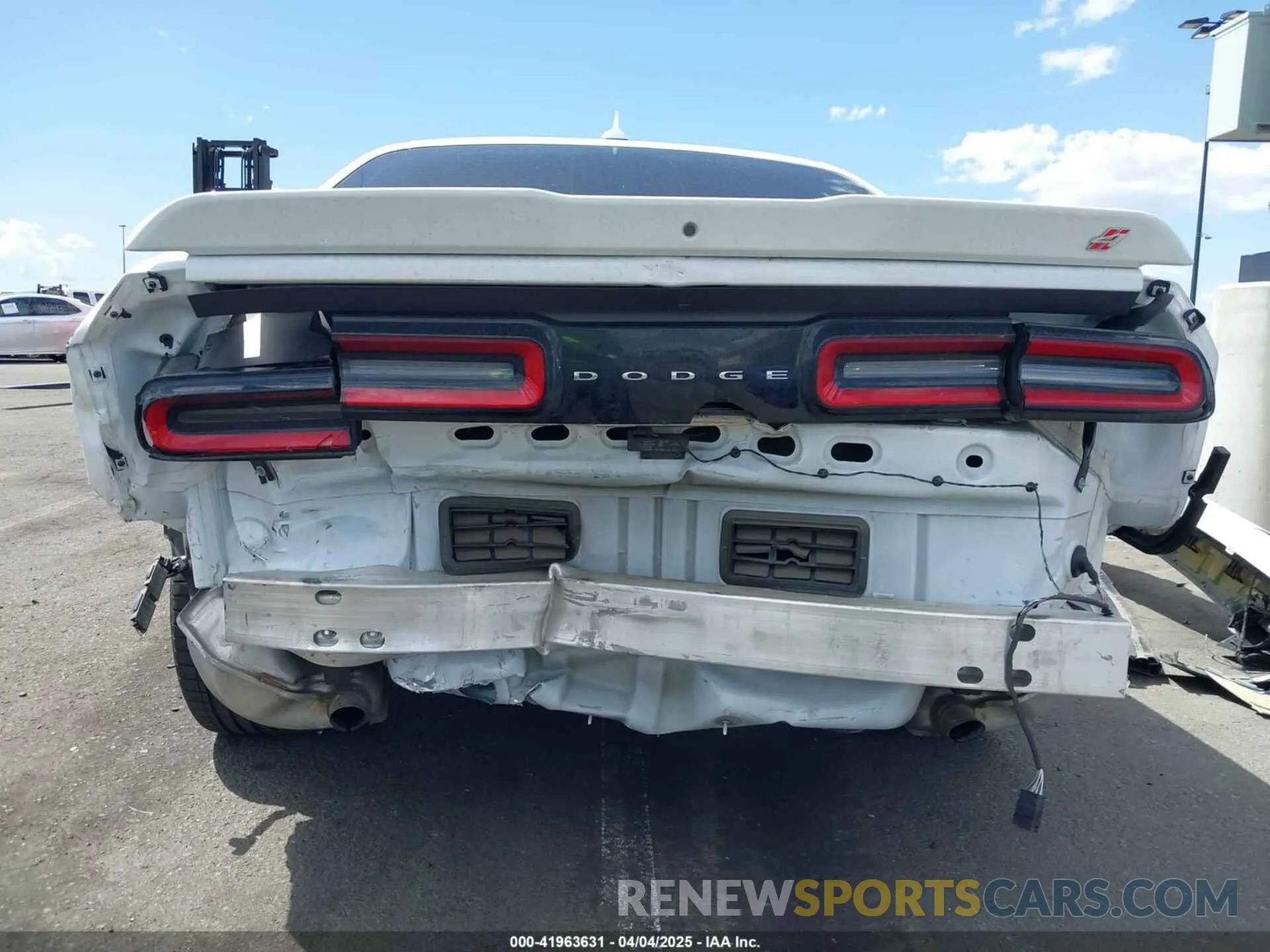 6 fotografías del automóvil dañado 2C3CDZKG3NH152085 DODGE CHALLENGER 2022