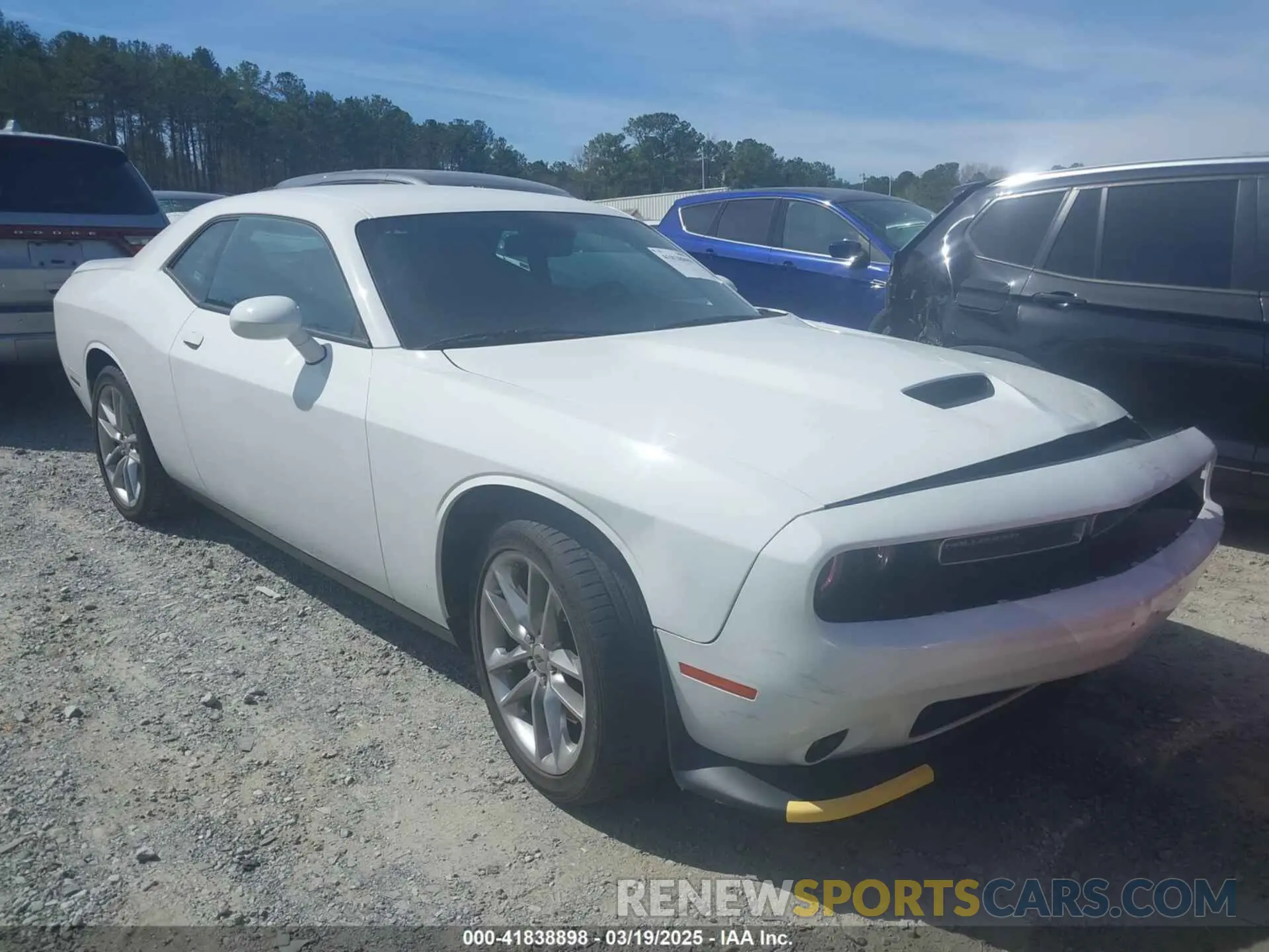 1 fotografías del automóvil dañado 2C3CDZKG3NH205853 DODGE CHALLENGER 2022