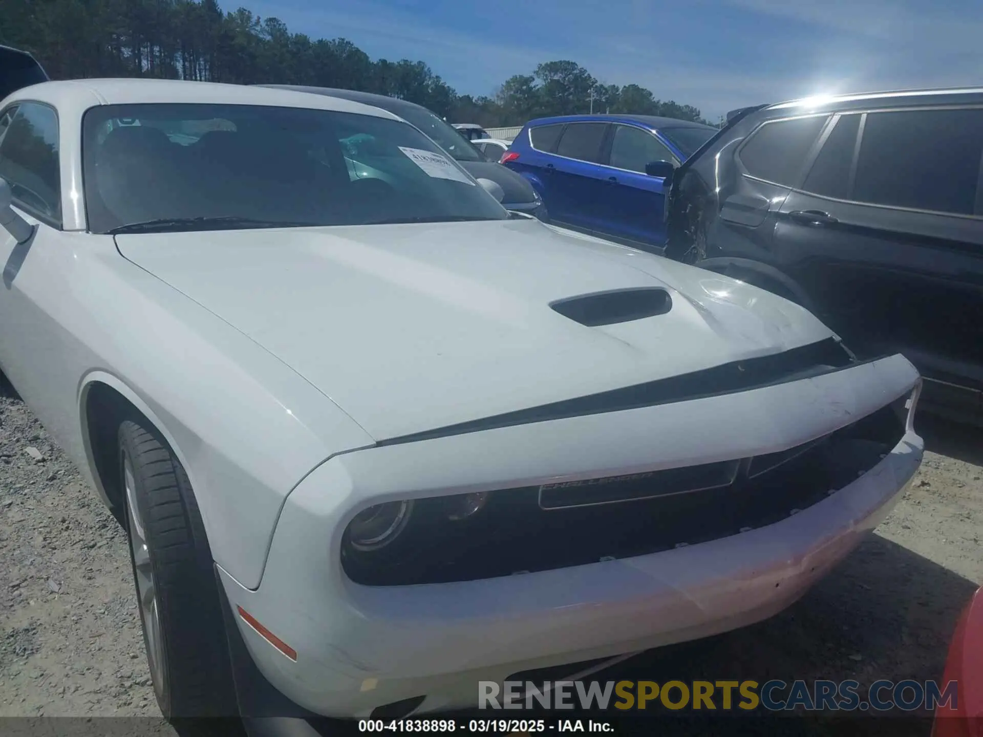 12 fotografías del automóvil dañado 2C3CDZKG3NH205853 DODGE CHALLENGER 2022