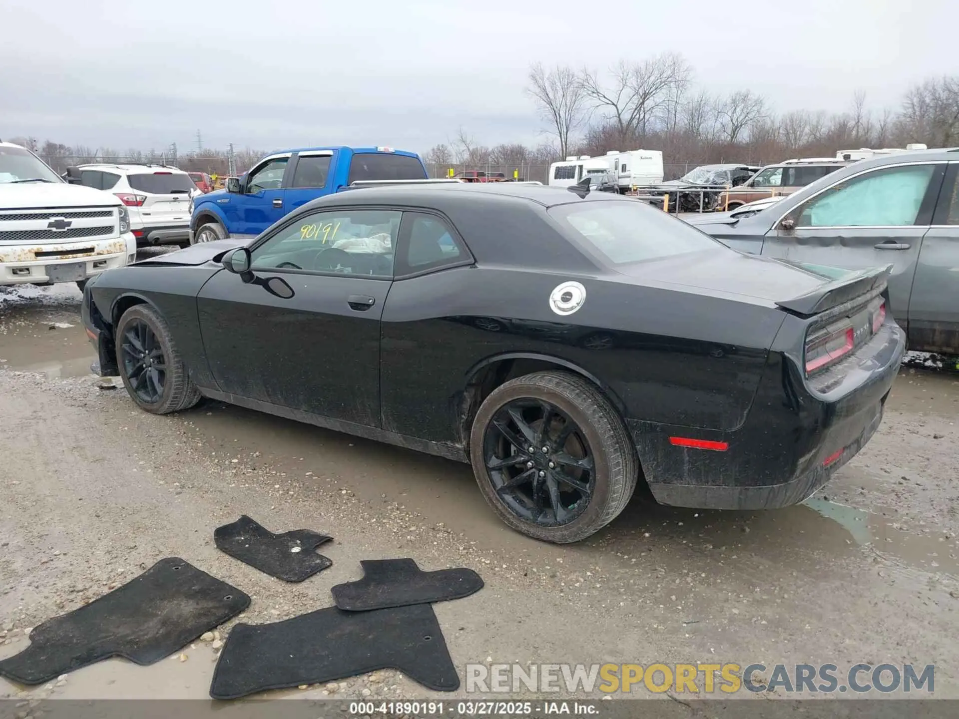 3 fotografías del automóvil dañado 2C3CDZKG4NH243012 DODGE CHALLENGER 2022
