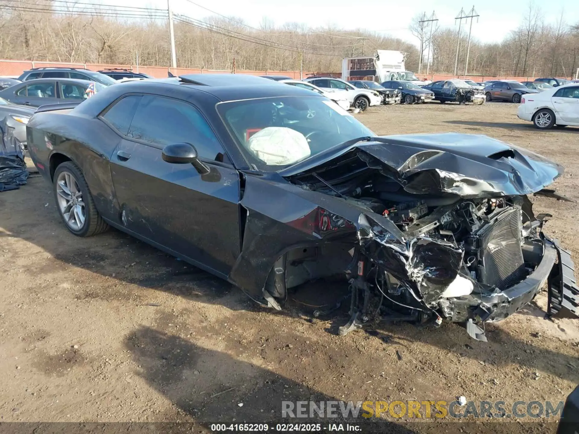 1 fotografías del automóvil dañado 2C3CDZKG6NH175795 DODGE CHALLENGER 2022
