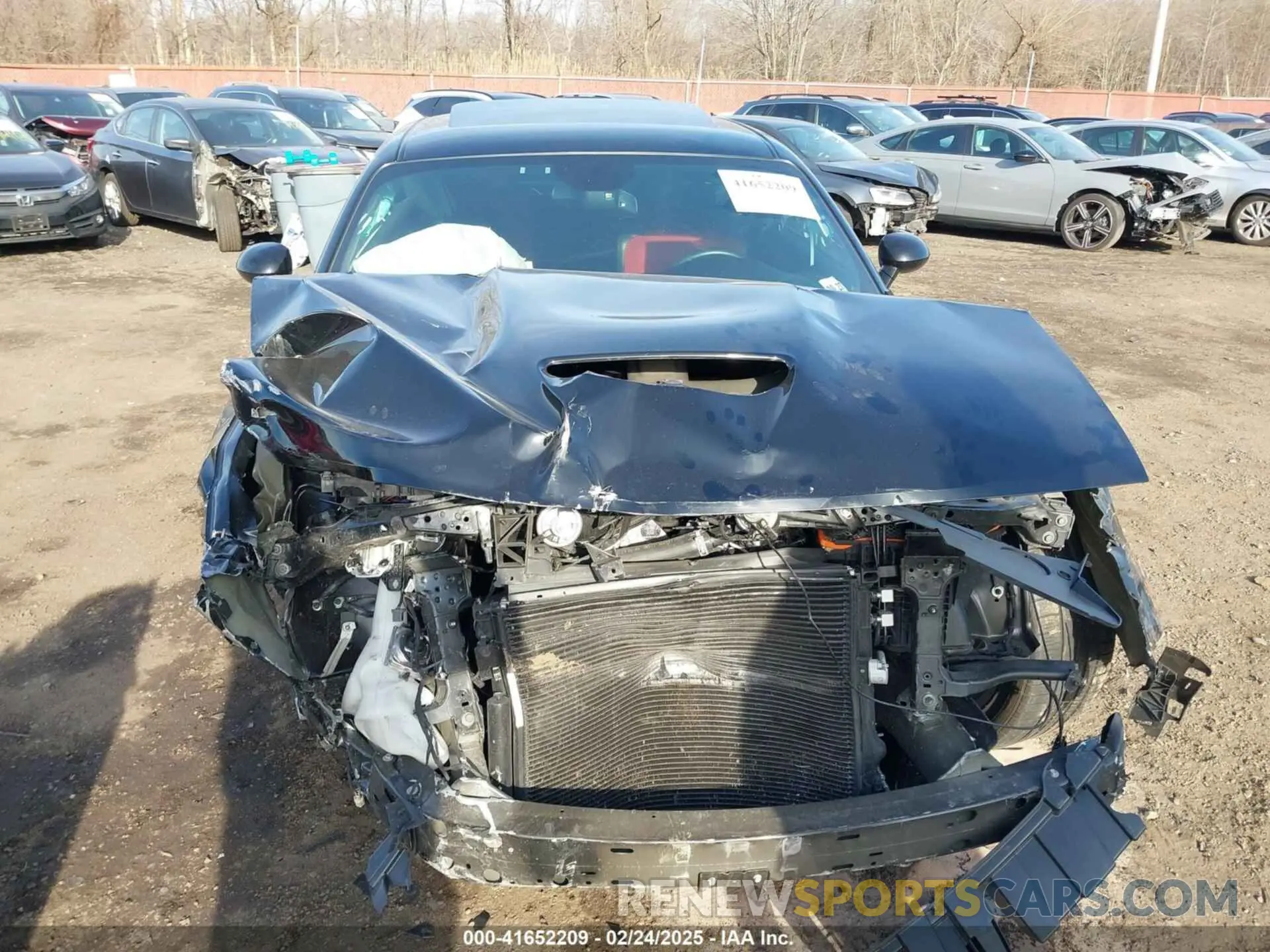 12 fotografías del automóvil dañado 2C3CDZKG6NH175795 DODGE CHALLENGER 2022