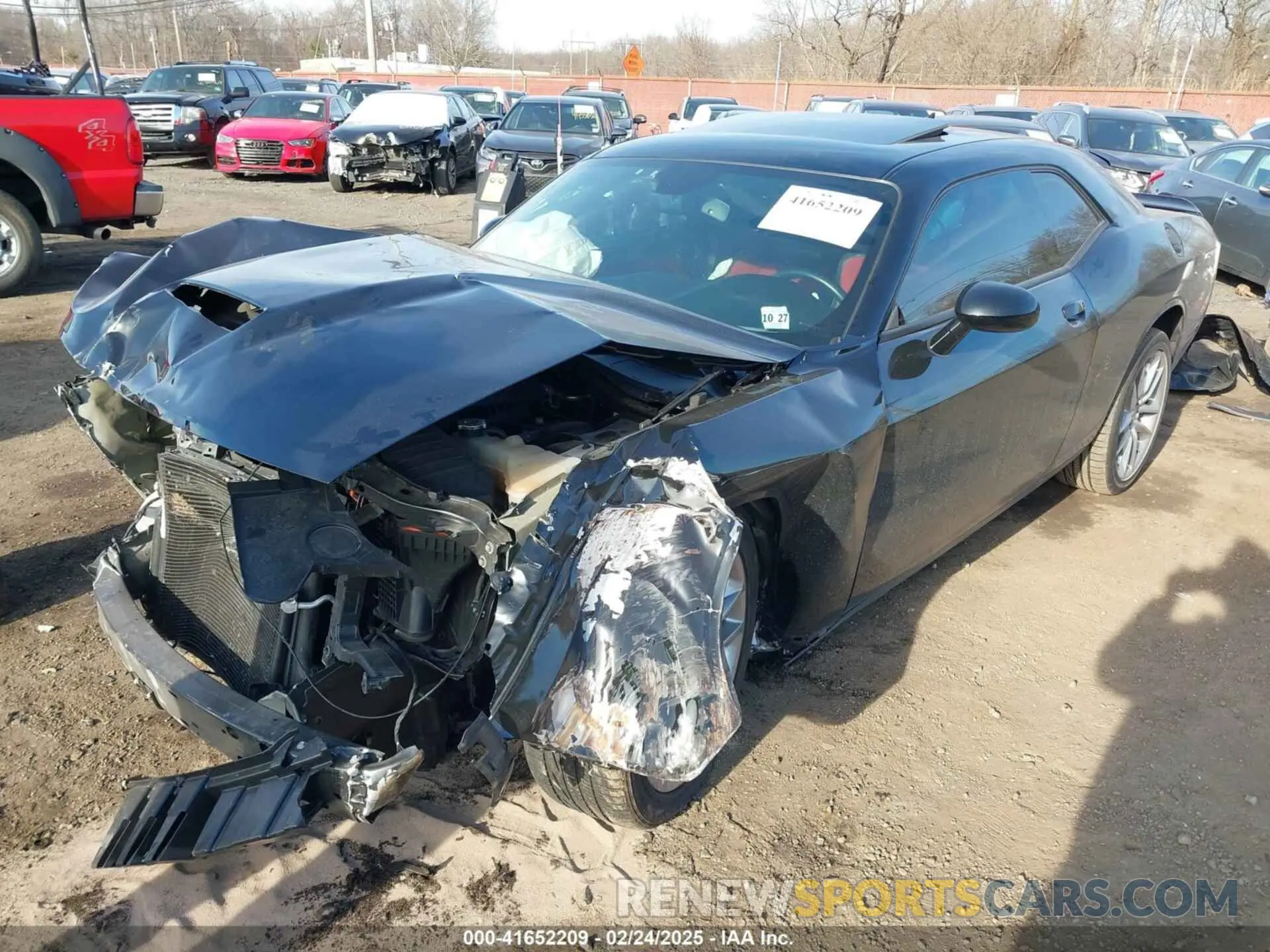 2 fotografías del automóvil dañado 2C3CDZKG6NH175795 DODGE CHALLENGER 2022