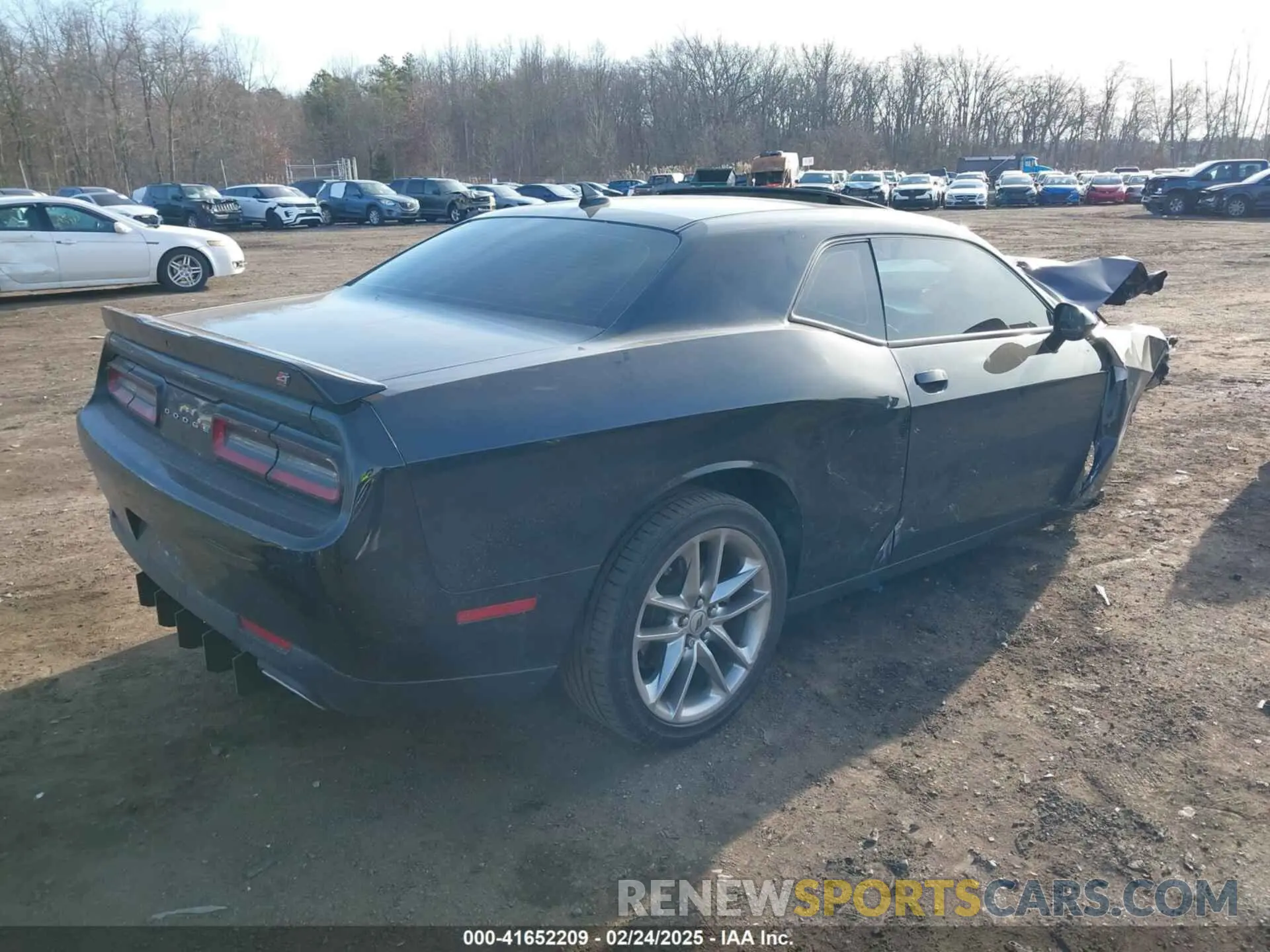 4 fotografías del automóvil dañado 2C3CDZKG6NH175795 DODGE CHALLENGER 2022