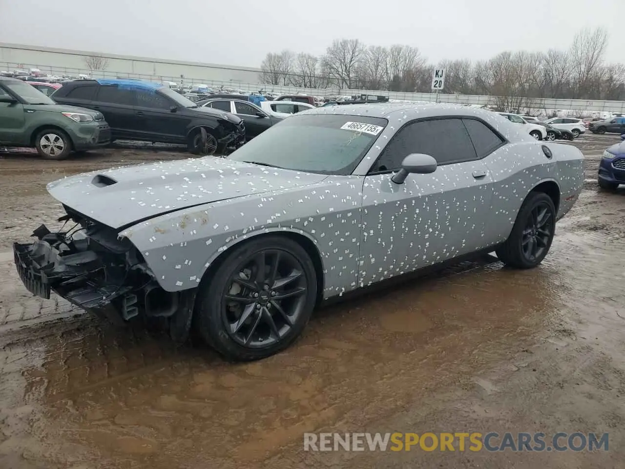 1 fotografías del automóvil dañado 2C3CDZKG6NH229192 DODGE CHALLENGER 2022