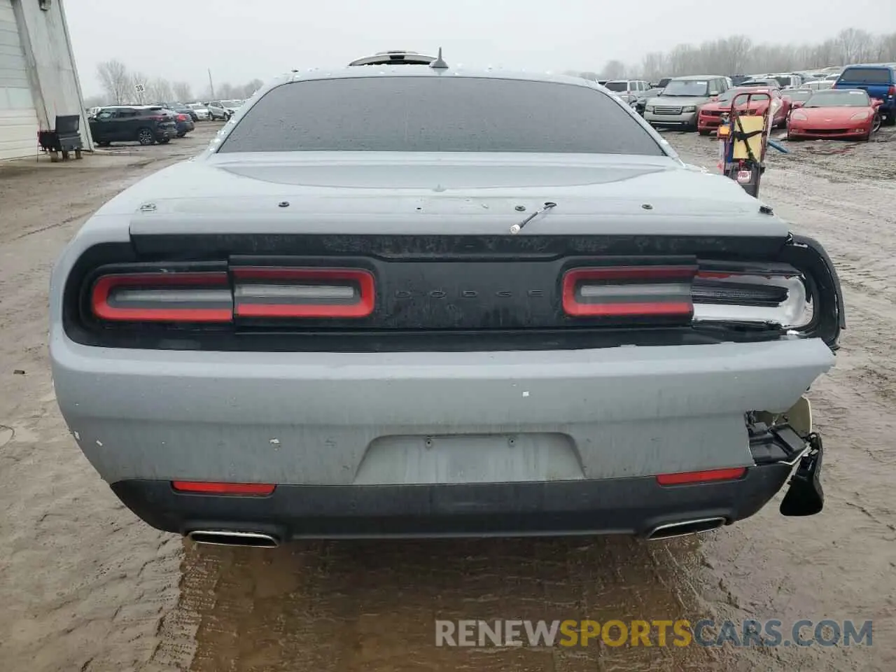 6 fotografías del automóvil dañado 2C3CDZKG6NH229192 DODGE CHALLENGER 2022