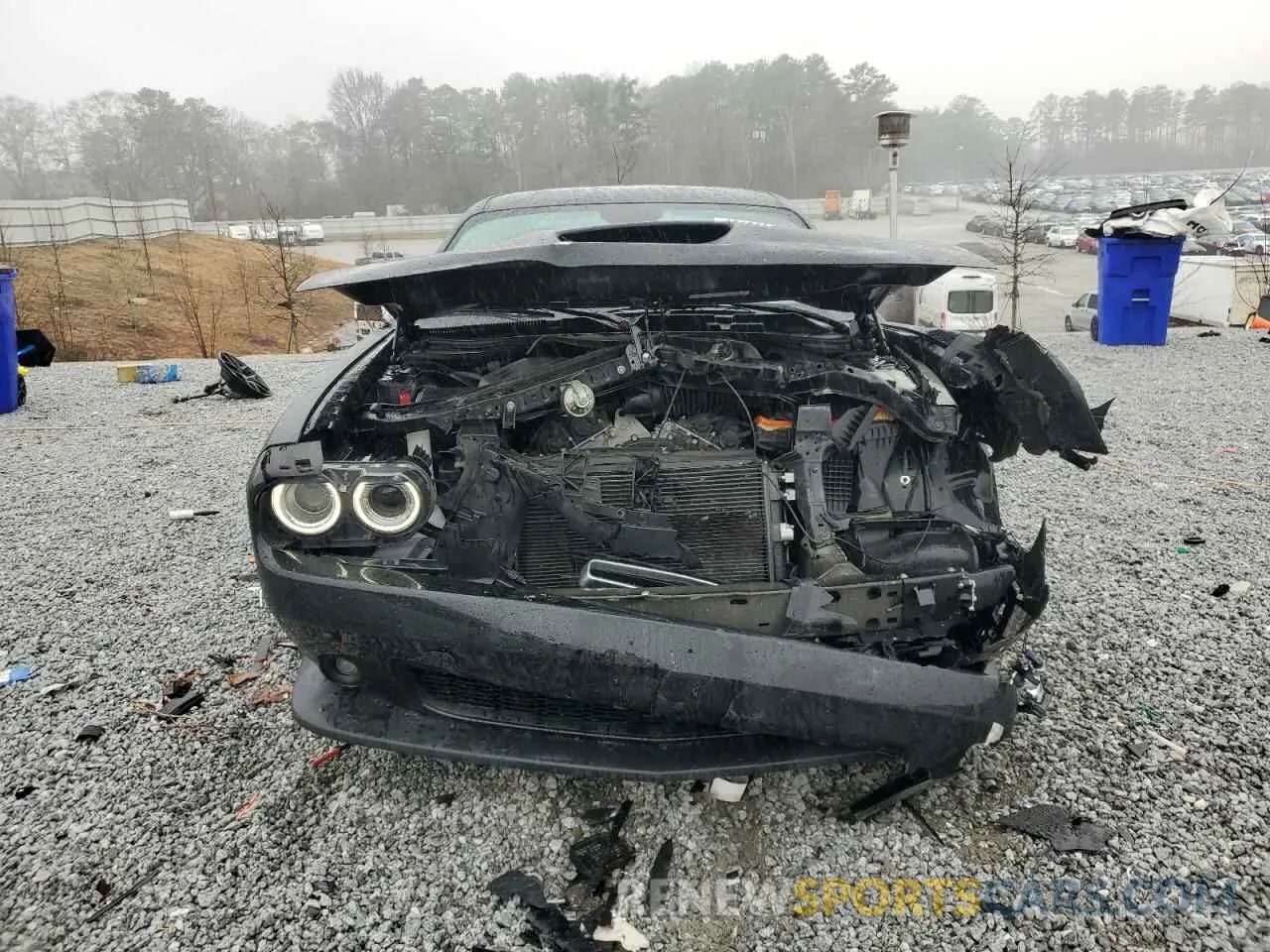 5 fotografías del automóvil dañado 2C3CDZKG8NH192405 DODGE CHALLENGER 2022