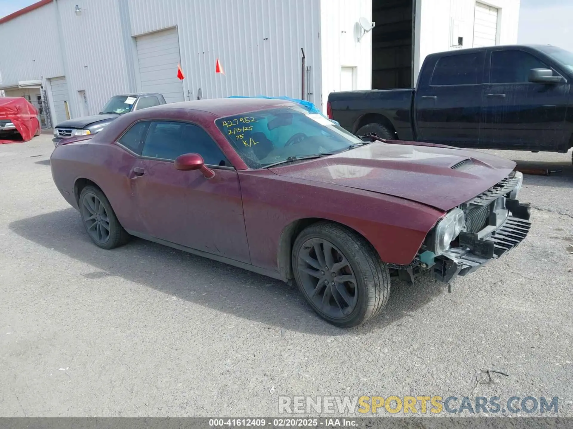 1 fotografías del automóvil dañado 2C3CDZKG8NH219280 DODGE CHALLENGER 2022