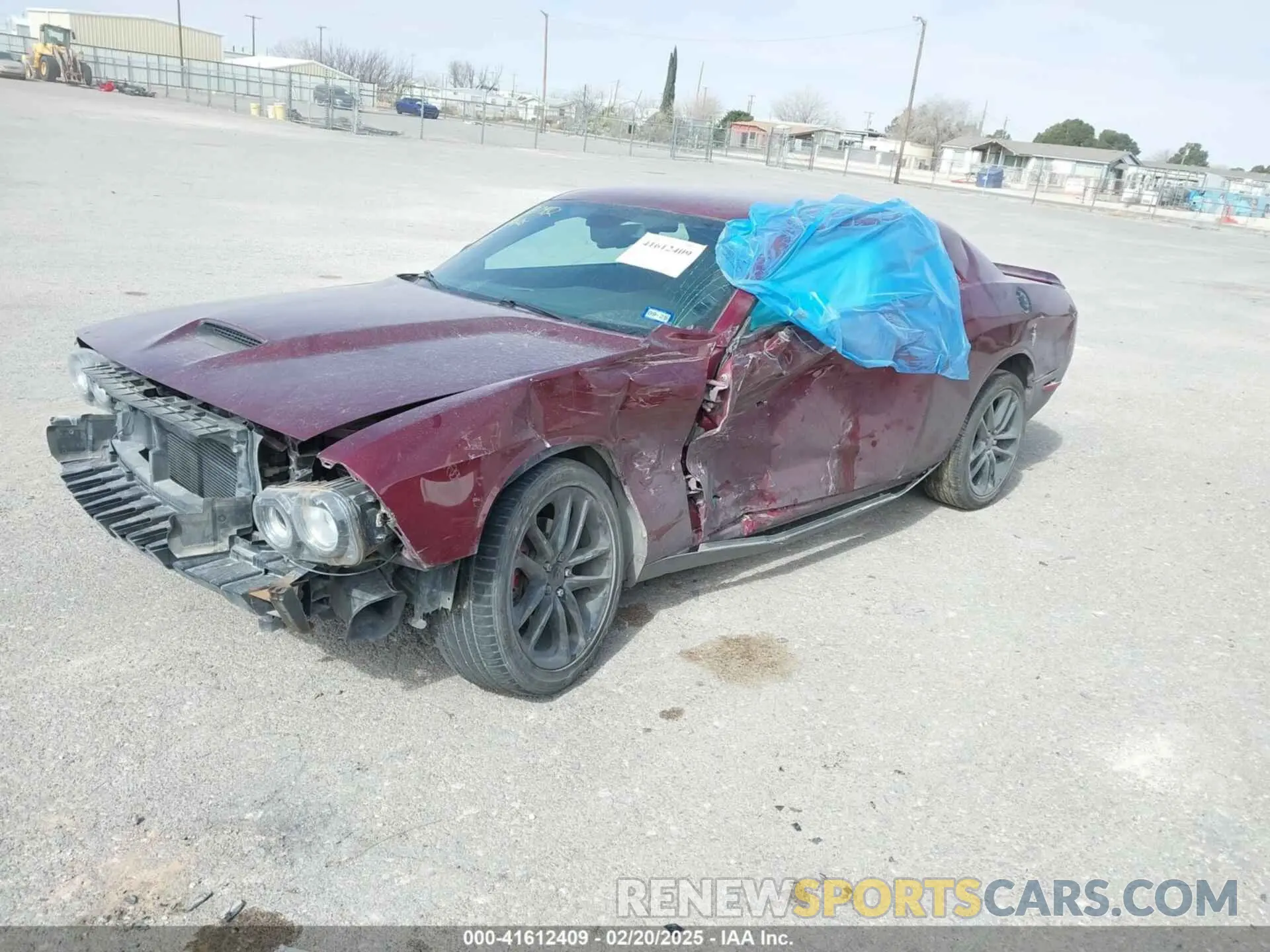 2 fotografías del automóvil dañado 2C3CDZKG8NH219280 DODGE CHALLENGER 2022