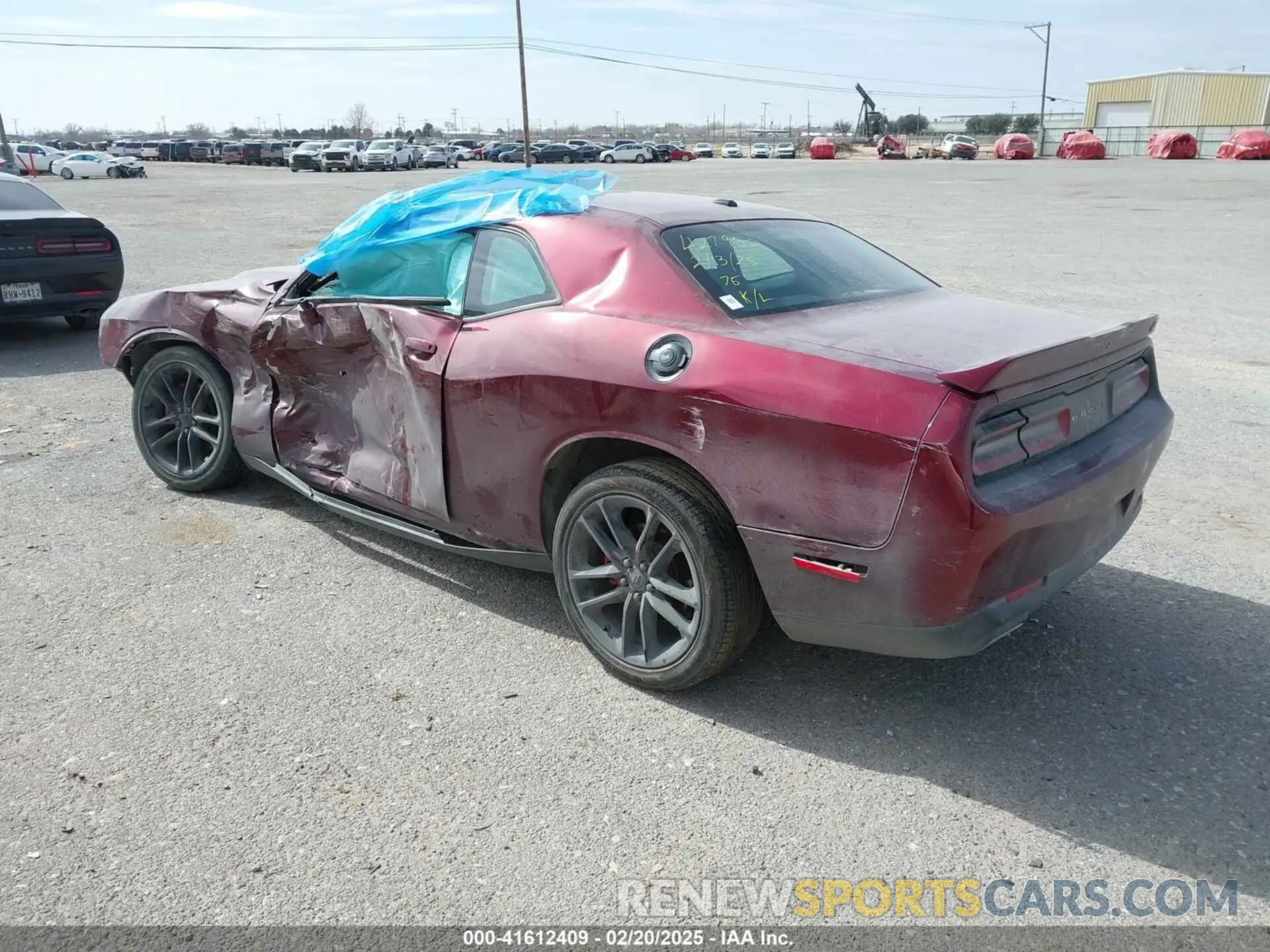 3 fotografías del automóvil dañado 2C3CDZKG8NH219280 DODGE CHALLENGER 2022