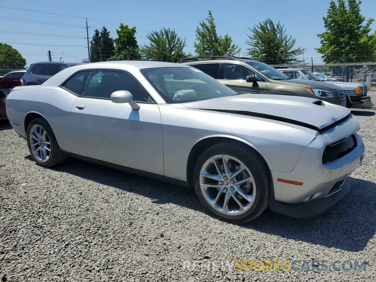 4 fotografías del automóvil dañado 2C3CDZKG9NH185852 DODGE CHALLENGER 2022