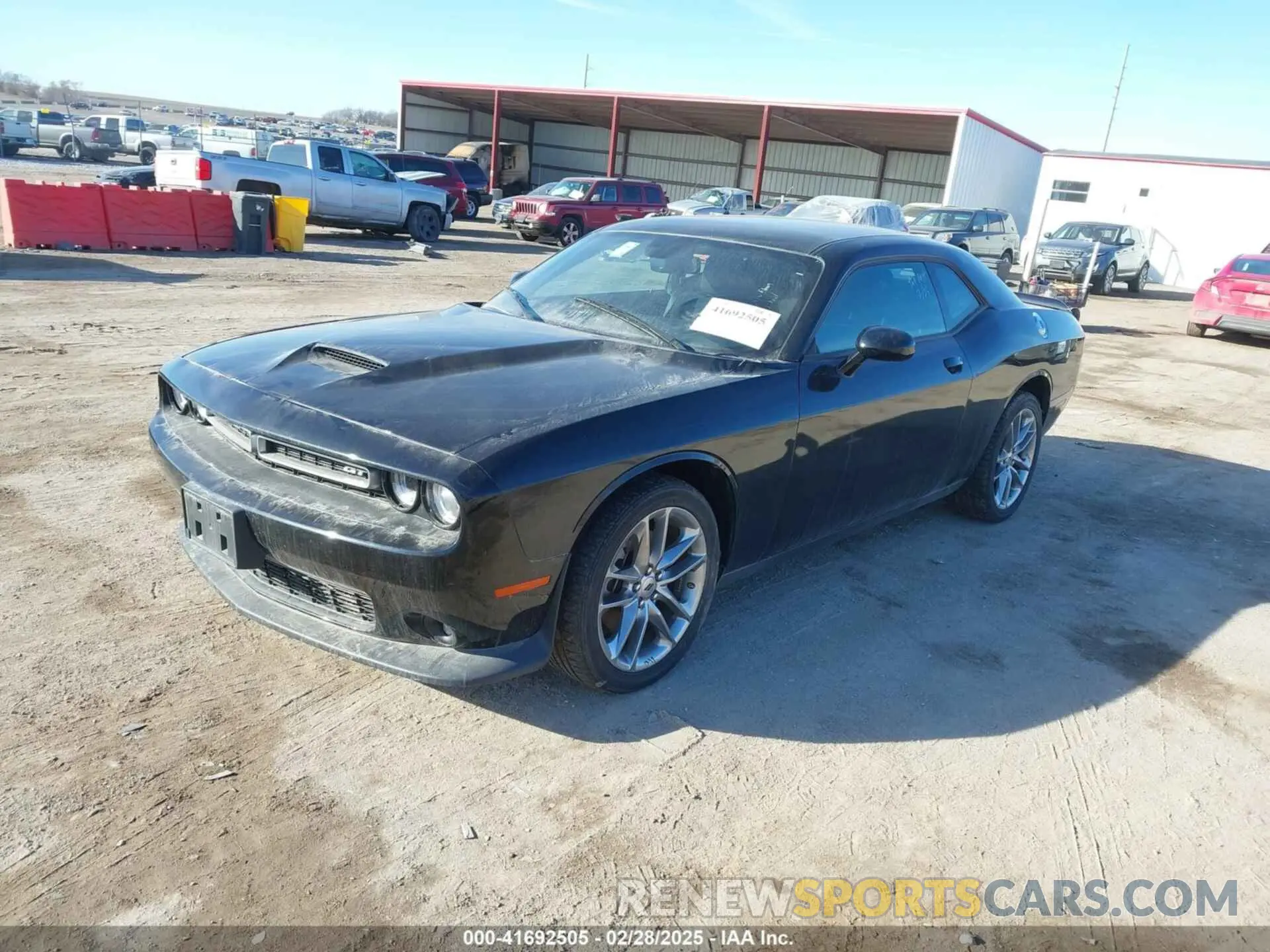 6 fotografías del automóvil dañado 2C3CDZKG9NH207526 DODGE CHALLENGER 2022
