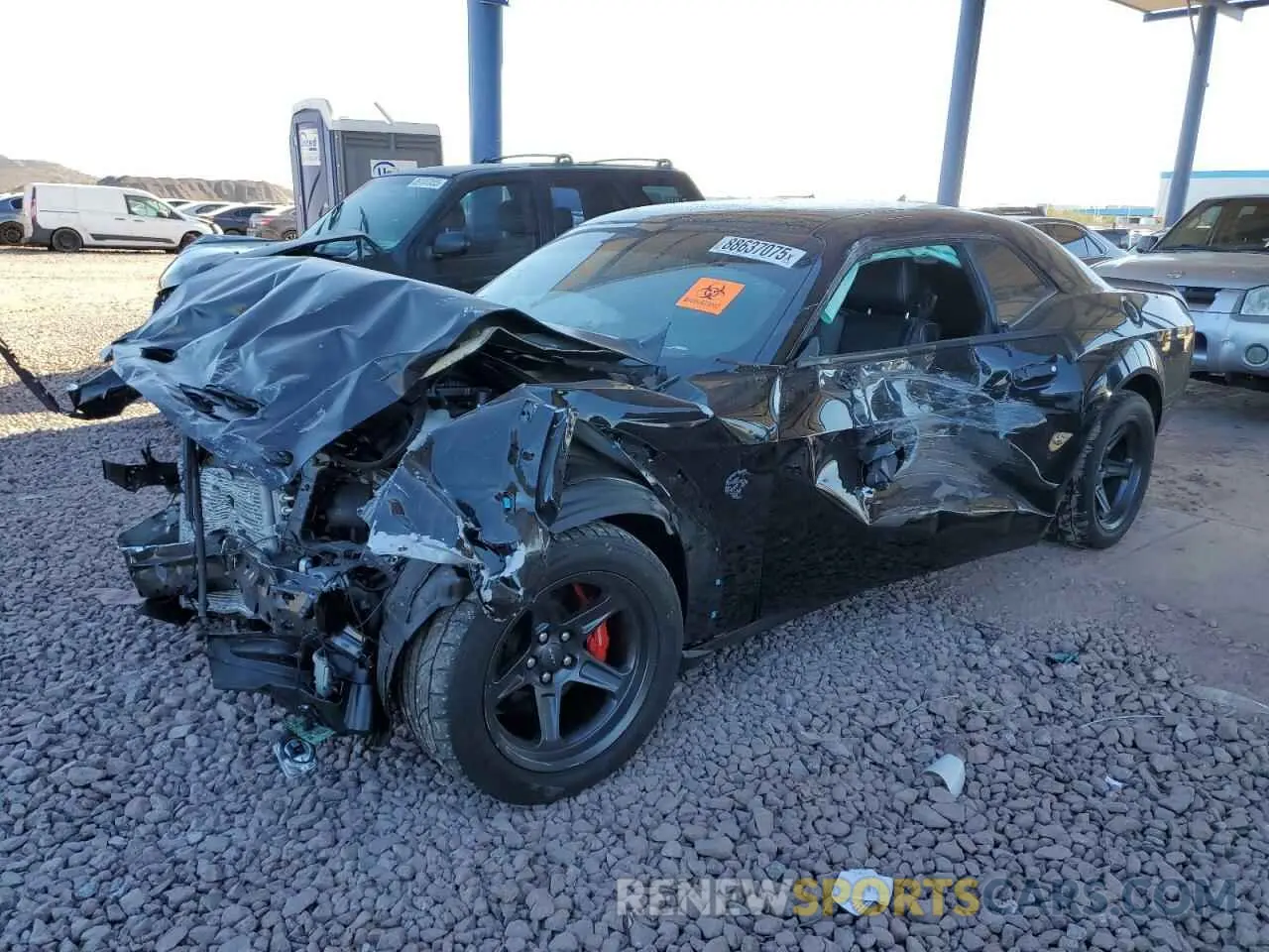 1 fotografías del automóvil dañado 2C3CDZL94NH147235 DODGE CHALLENGER 2022