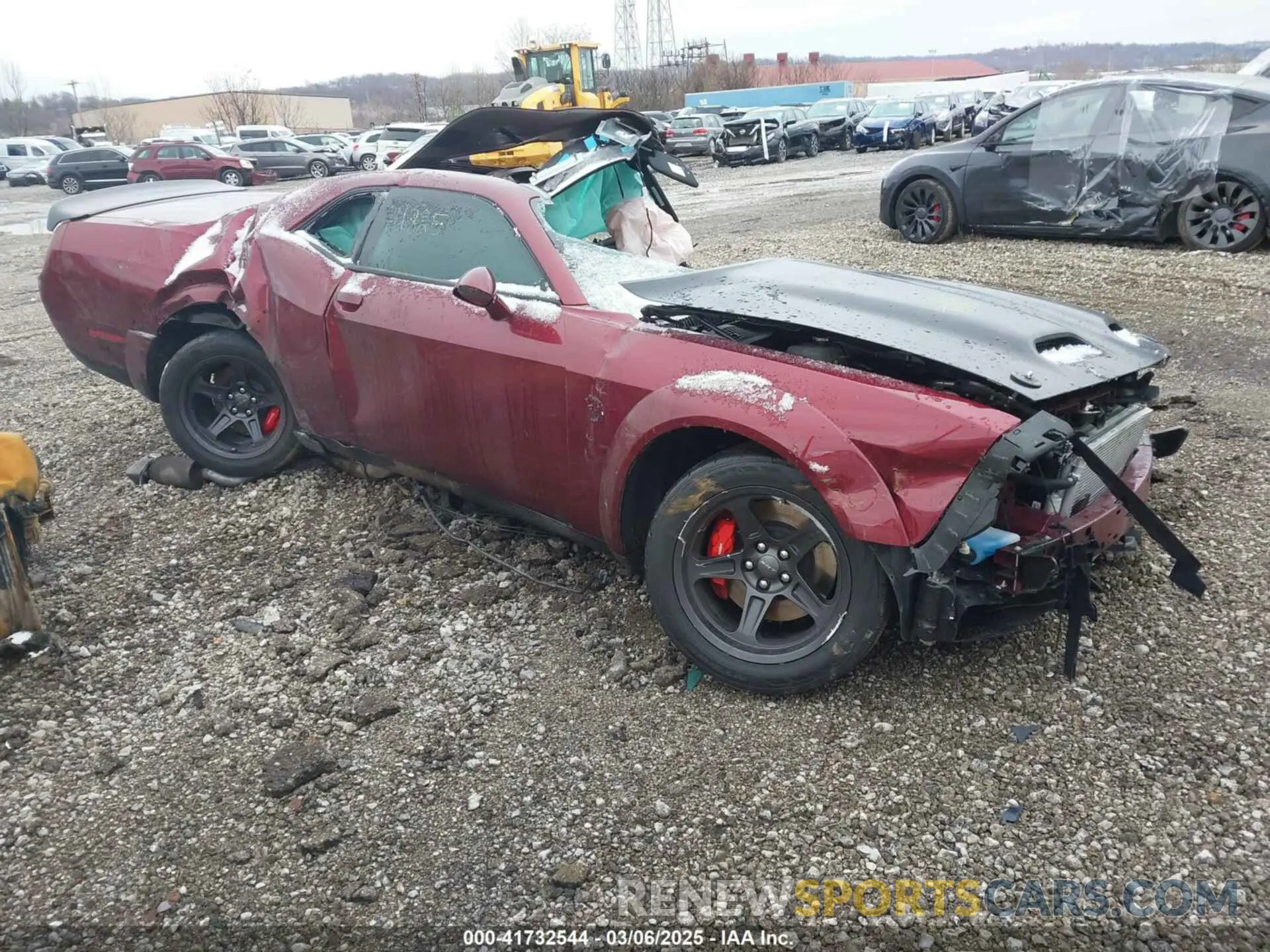 1 fotografías del automóvil dañado 2C3CDZL95NH154825 DODGE CHALLENGER 2022