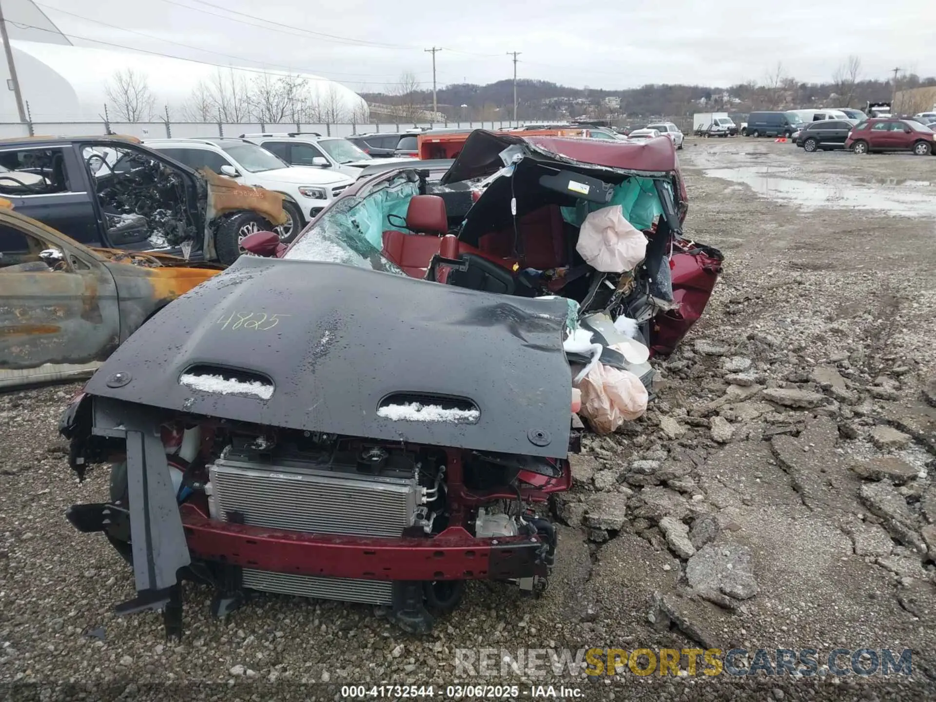 11 fotografías del automóvil dañado 2C3CDZL95NH154825 DODGE CHALLENGER 2022