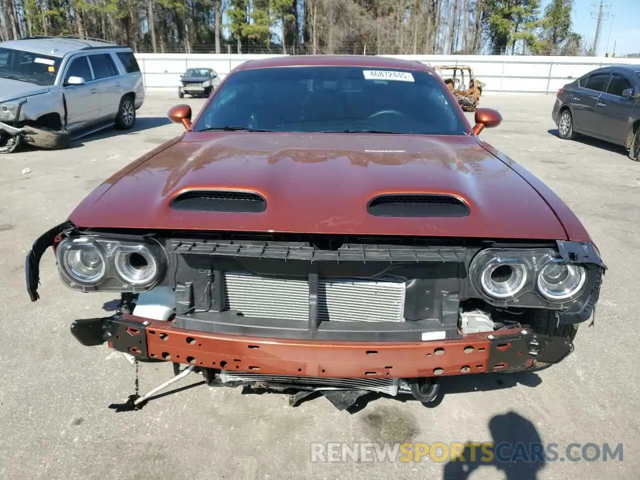 5 fotografías del automóvil dañado 2C3CDZL99NH195703 DODGE CHALLENGER 2022