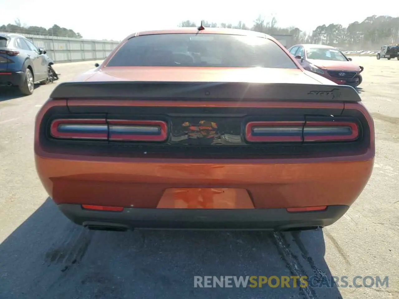 6 fotografías del automóvil dañado 2C3CDZL99NH195703 DODGE CHALLENGER 2022