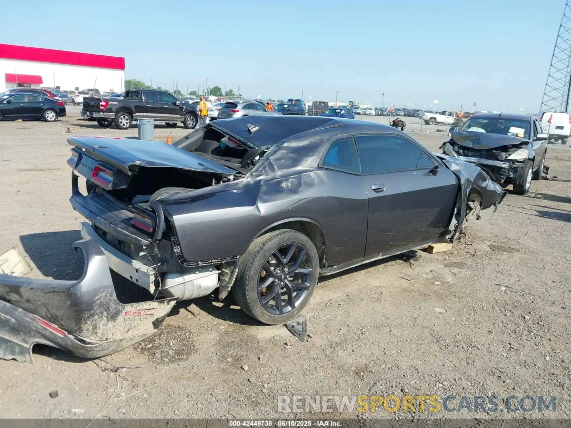4 fotografías del automóvil dañado 2C3CDZAG1PH512684 DODGE CHALLENGER 2023