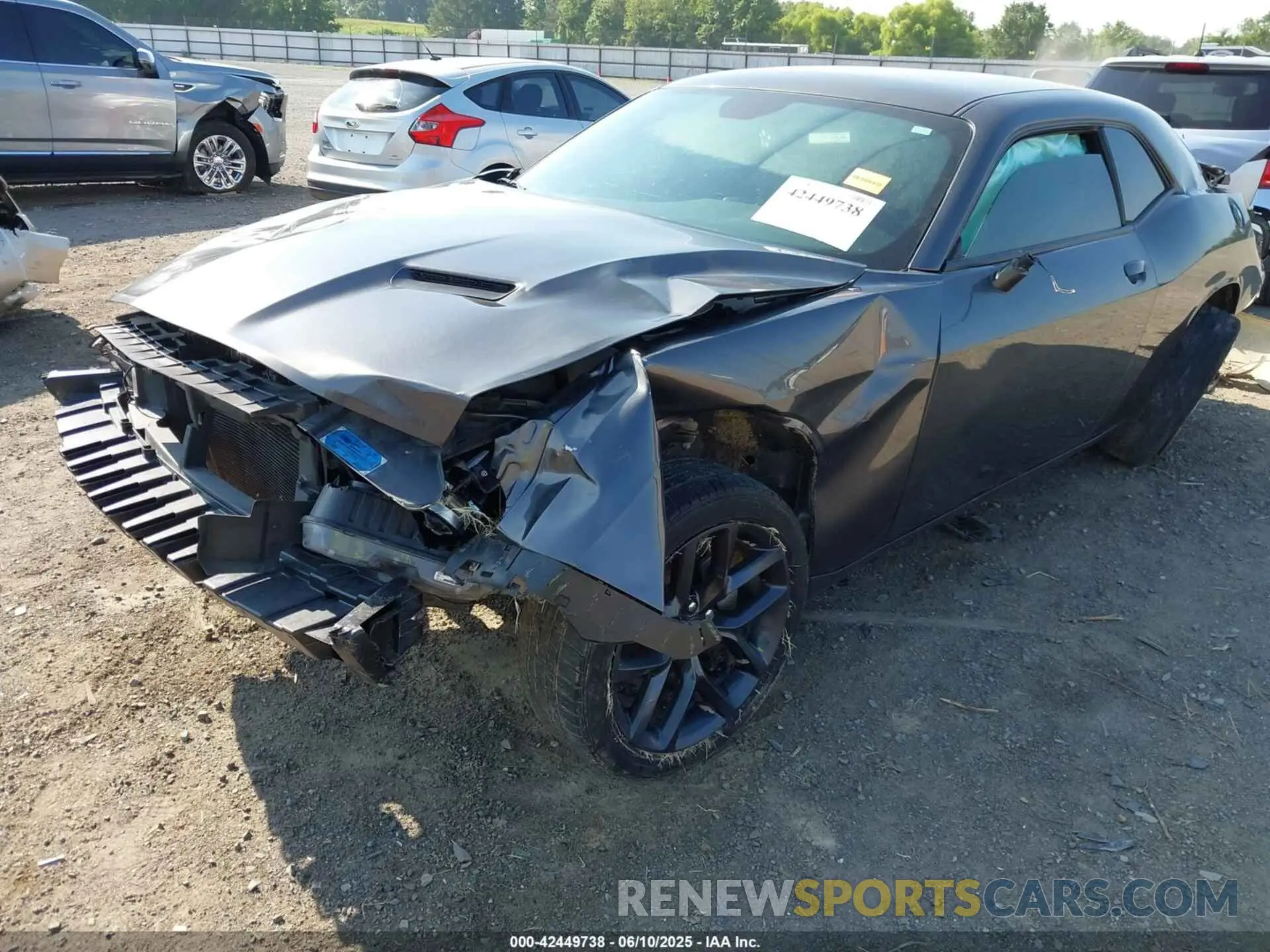 6 fotografías del automóvil dañado 2C3CDZAG1PH512684 DODGE CHALLENGER 2023