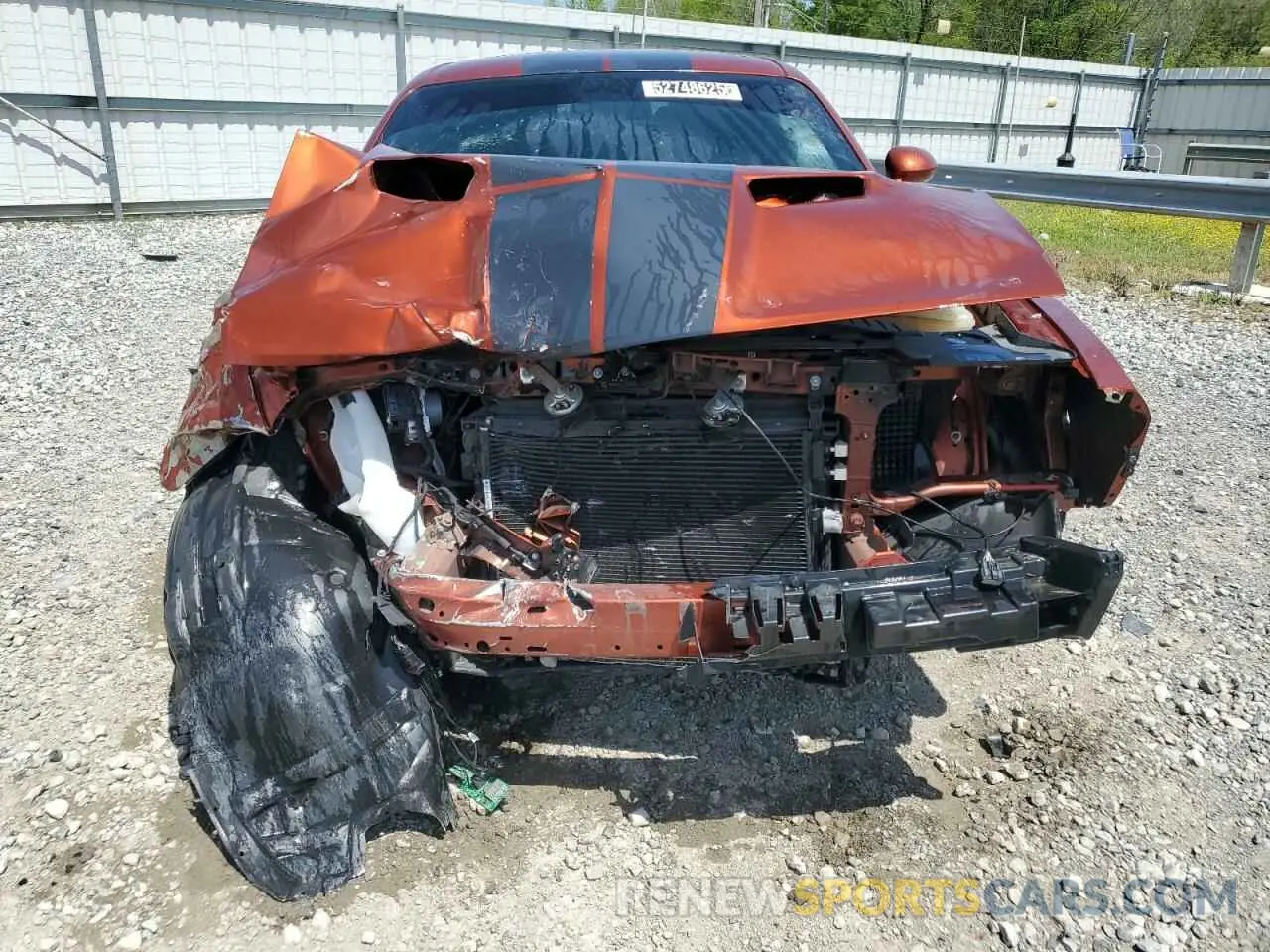 5 fotografías del automóvil dañado 2C3CDZAG1PH527203 DODGE CHALLENGER 2023