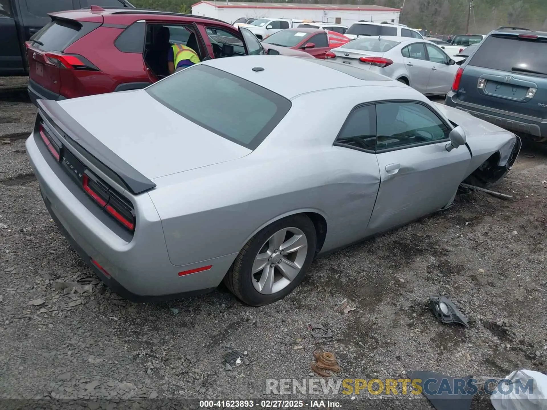 4 fotografías del automóvil dañado 2C3CDZAG2PH602524 DODGE CHALLENGER 2023
