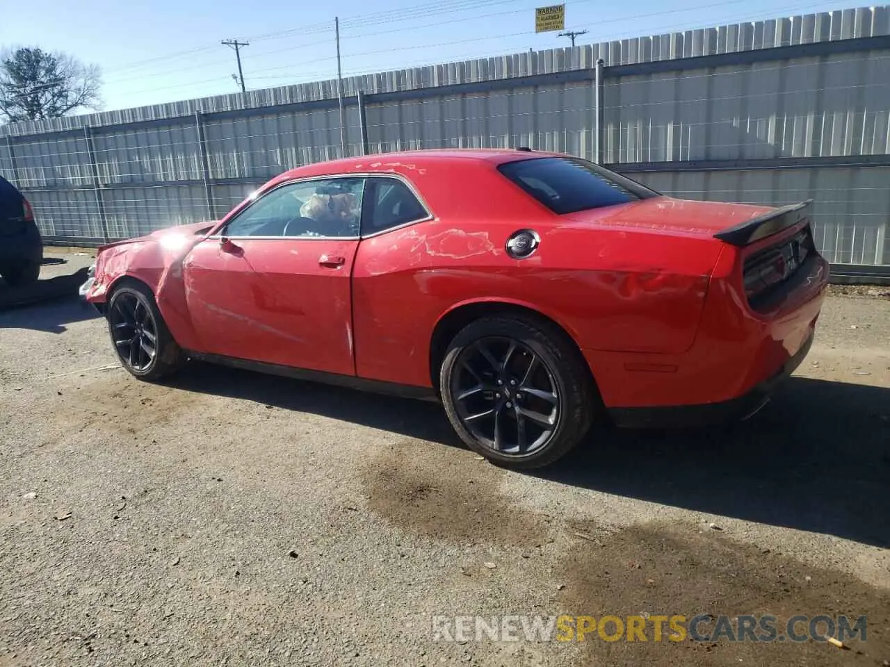 2 fotografías del automóvil dañado 2C3CDZAG2PH693326 DODGE CHALLENGER 2023