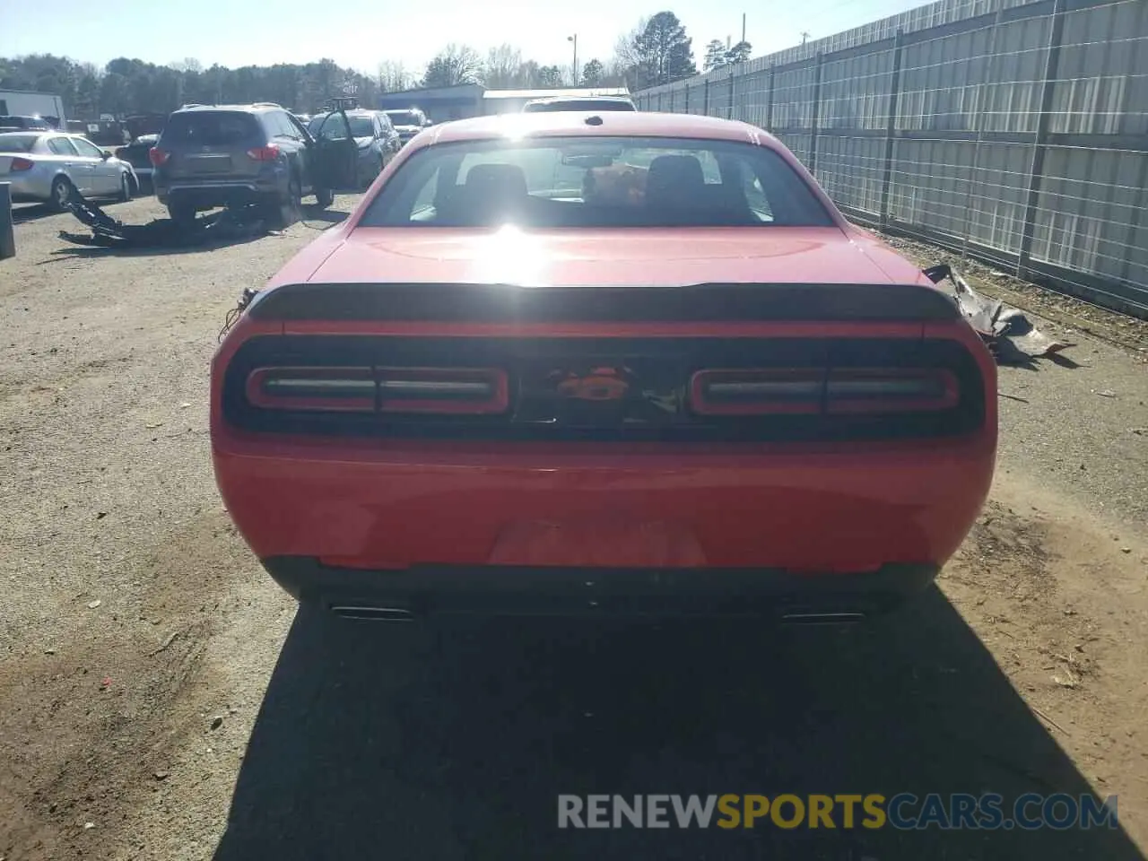 6 fotografías del automóvil dañado 2C3CDZAG2PH693326 DODGE CHALLENGER 2023